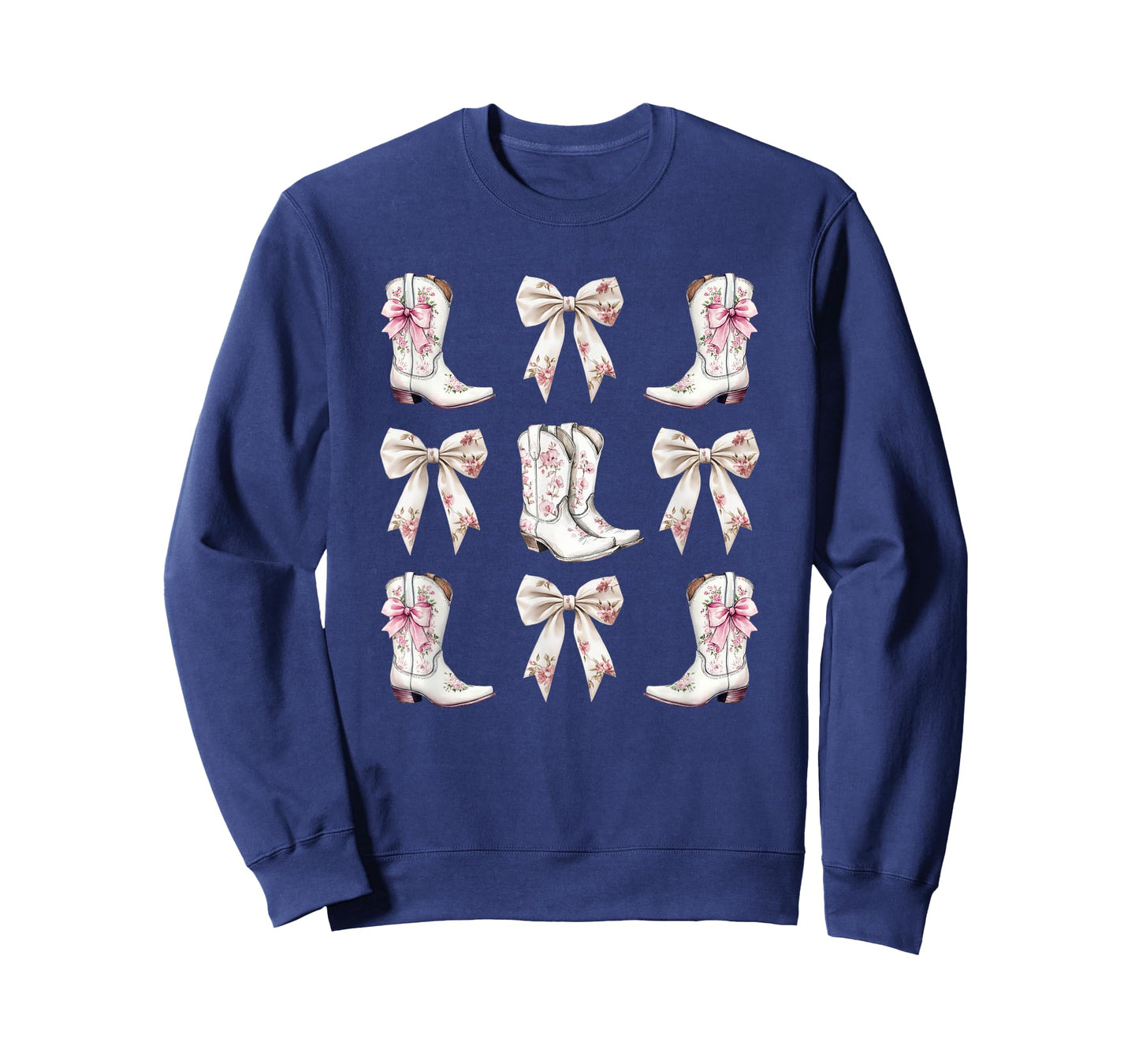 Cowgirl Pink toile coquette bows T-Shirt