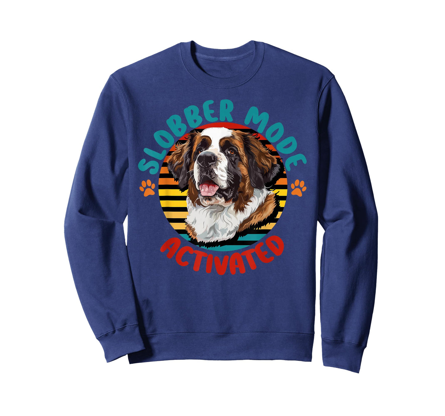 St Bernard Owner Funny Large Dog Slobber Saint Bernard Lover T-Shirt