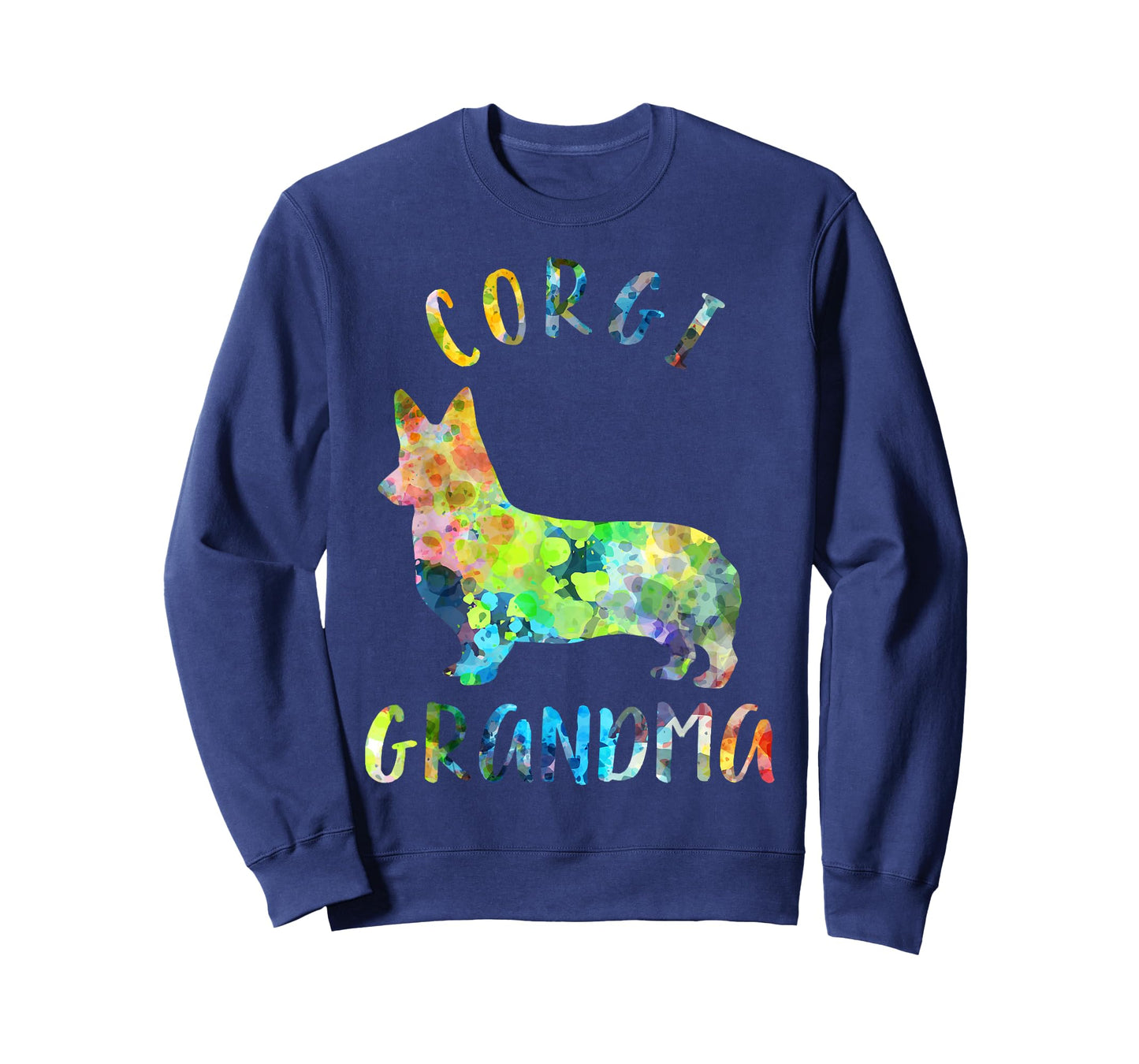 Corgi Grandma Dog Grandma Funny Corgi Owner Men Women Kids T-Shirt