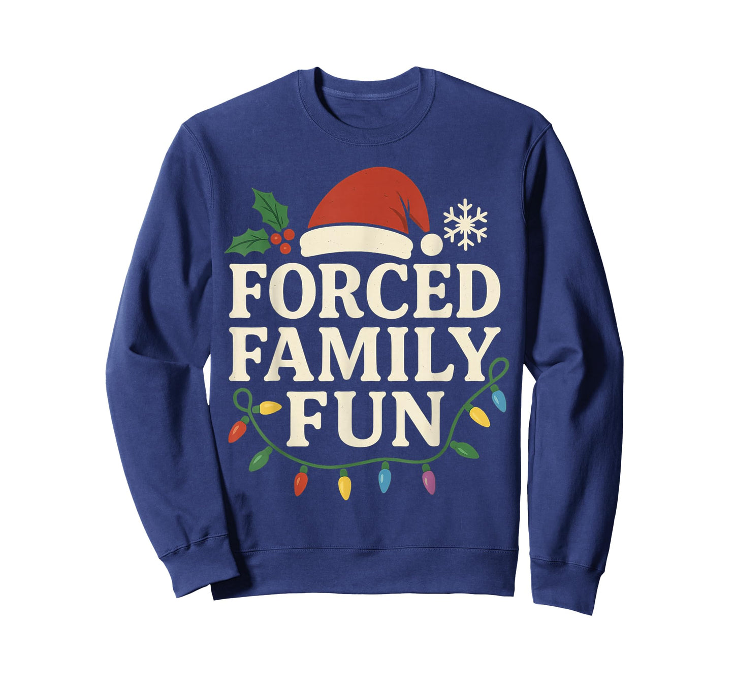 Forced Family Fun Christmas Matching Outfit for Holiday T-Shirt
