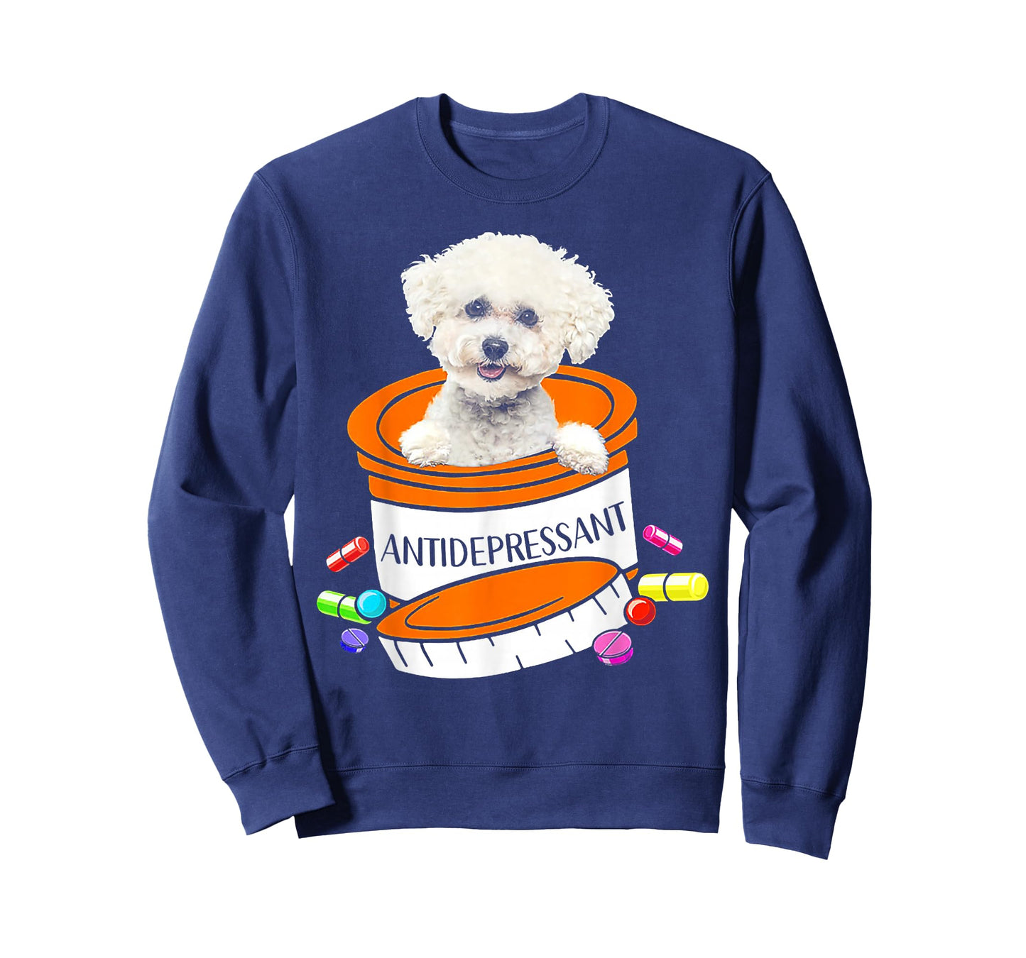 Bichon Frise antidepressant T-Shirt