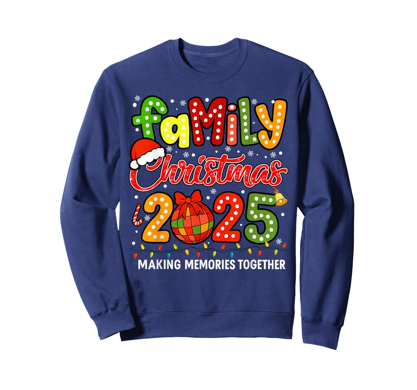 Family Christmas 2025 Matching Outfit Xmas Men Women Kids T-Shirt