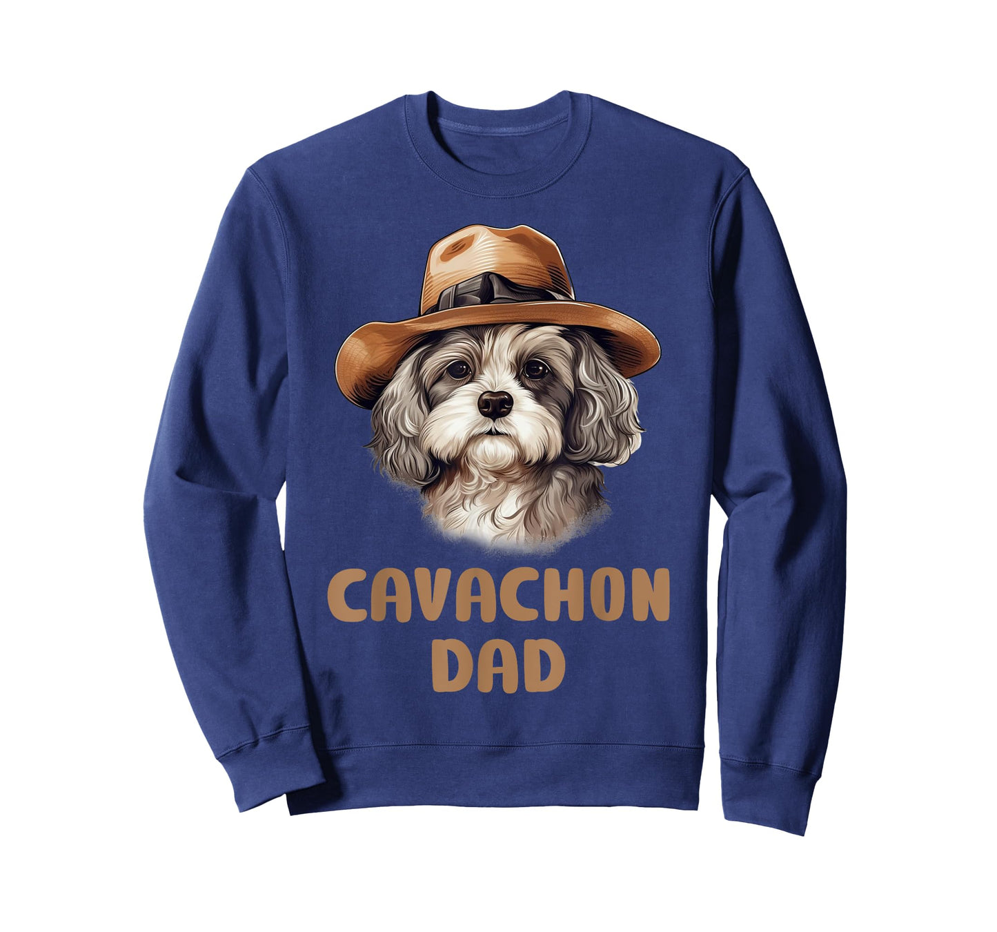 Cute Cavachon Dad Dog Lovers Gift Funny Puppy Cavachon Owner Men Women Kids T-Shirt