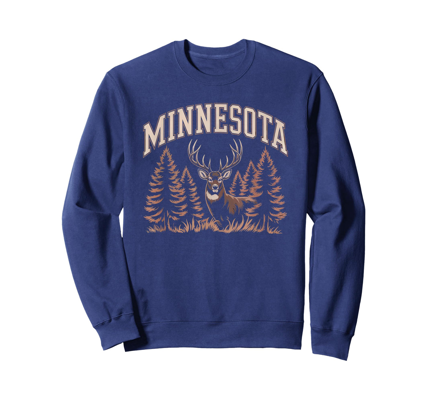 Minnesota State Varsity Letters Buck Hunting Deer Hunters T-Shirt