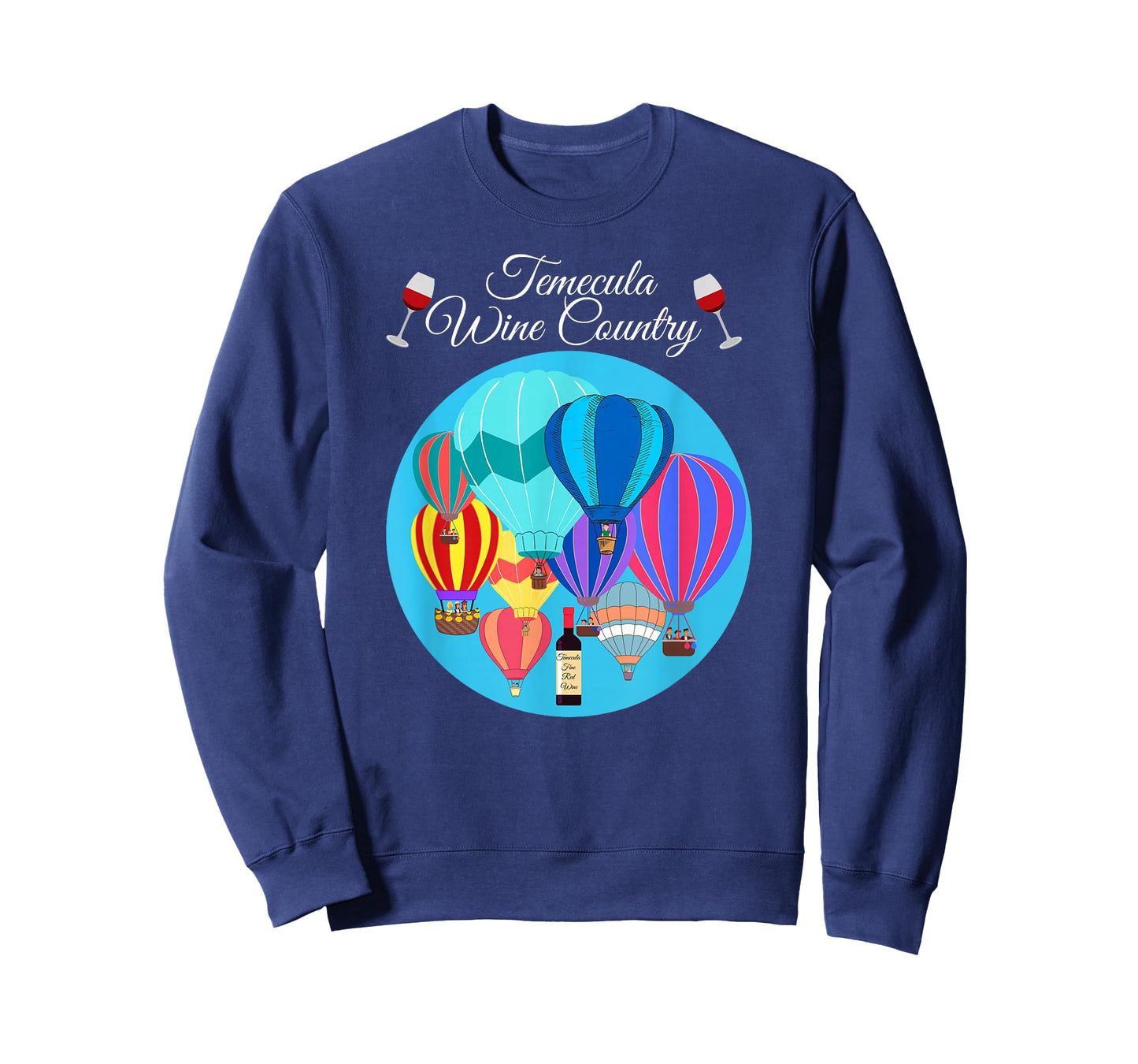 Temecula Wine Country balloon Women colorful Tee T-Shirt
