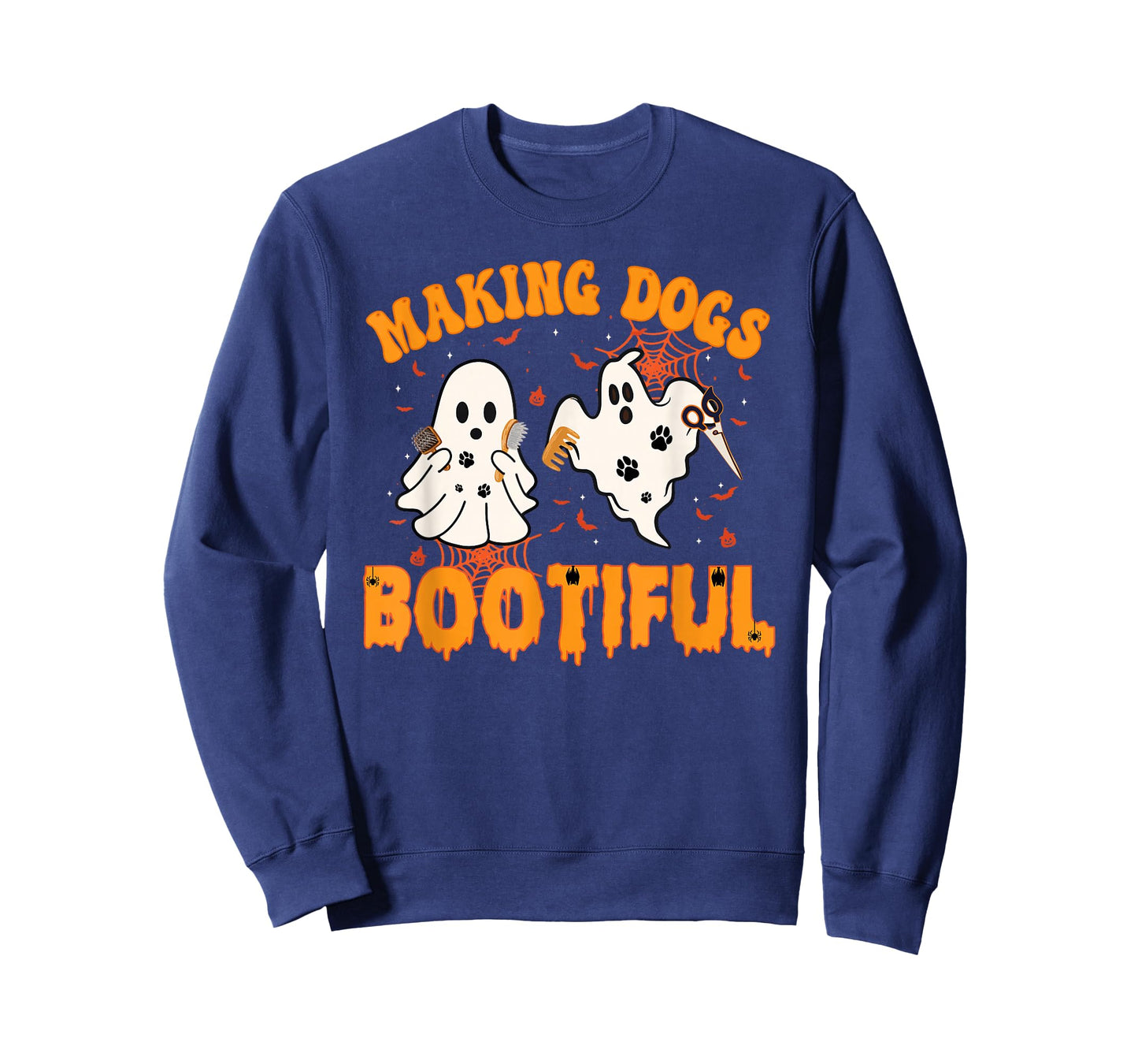 Making Dogs Bootiful Cute Dog Groomer Pet Grooming Halloween T-Shirt