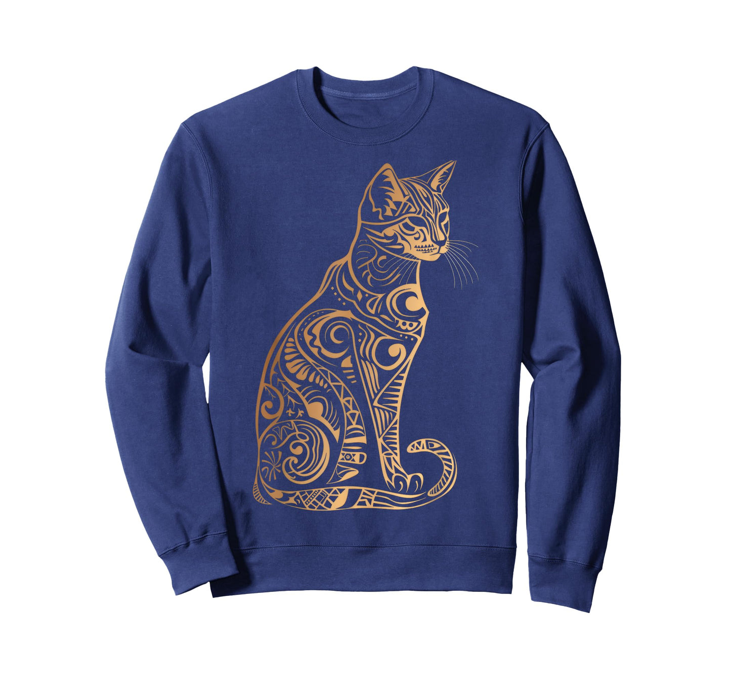 Cats Tribal Vintage Retro Graphic T-Shirt