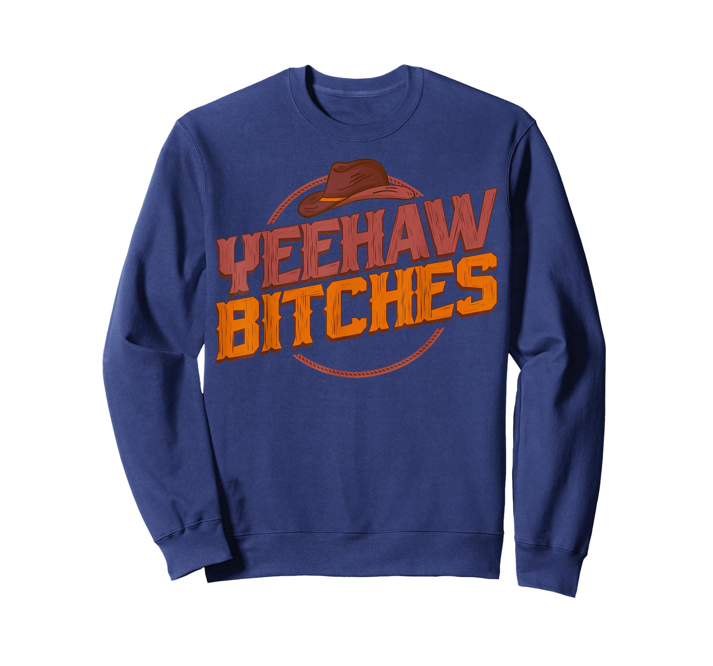 Yeehaw Bitches Folk Style Western Country Music T-Shirt