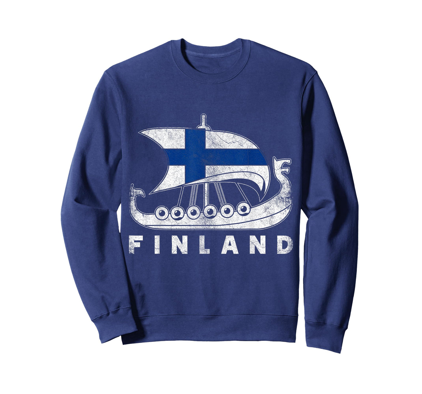 Finnish Tees & Gifts Unisex-Adults Black Cotton Viking Themed T-Shirt