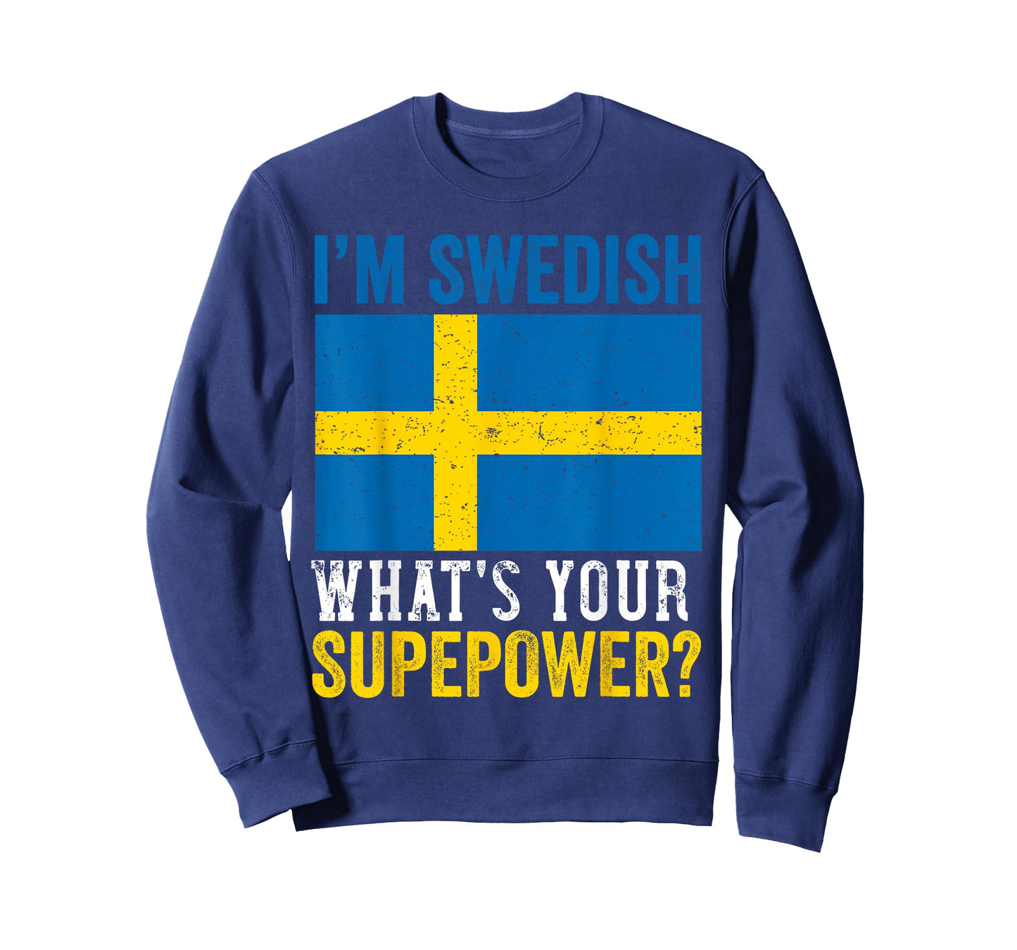 Swedish Flag Sweden Men Women Sverige Svenska Souvenirs T-Shirt