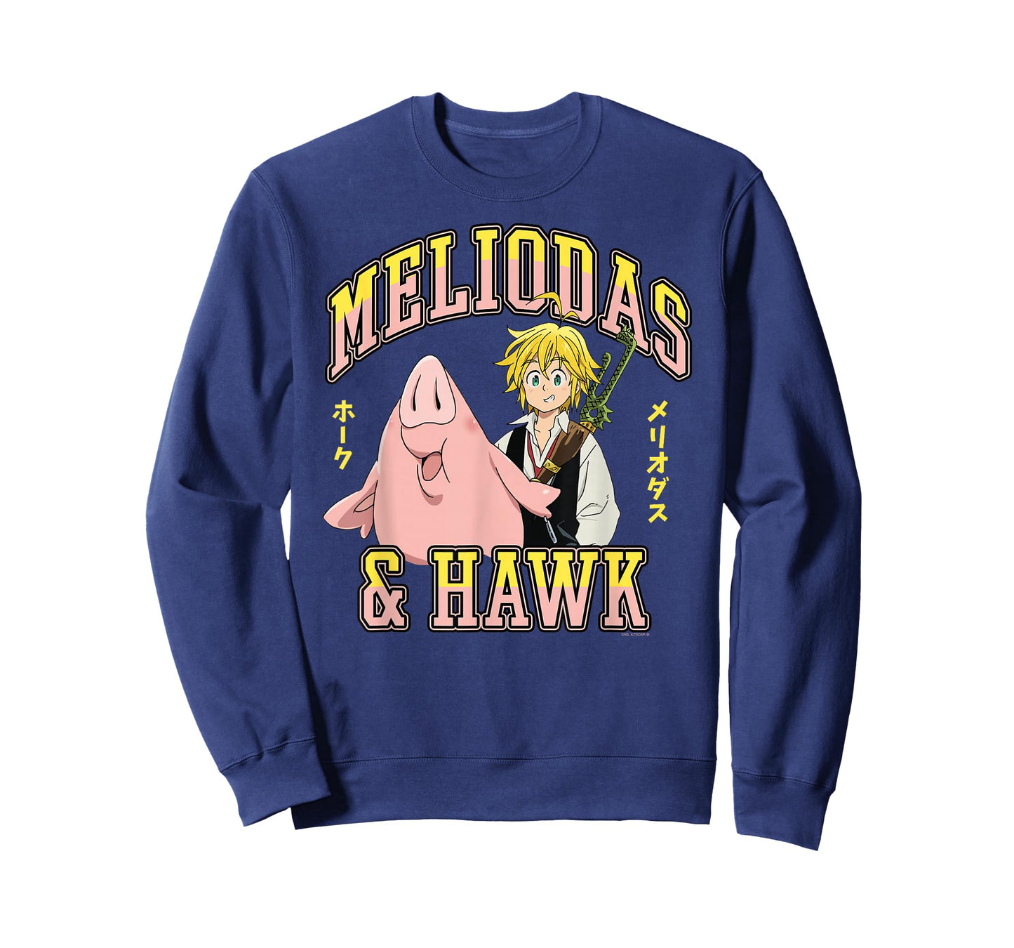 The Seven Deadly Sins Meliodas & Hawk Portrait Anime T-Shirt