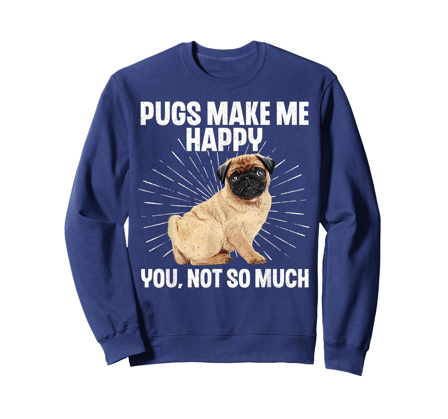 Funny Pug Design for Men Women Puppy Pet Dog Breed Pug Lover T-Shirt