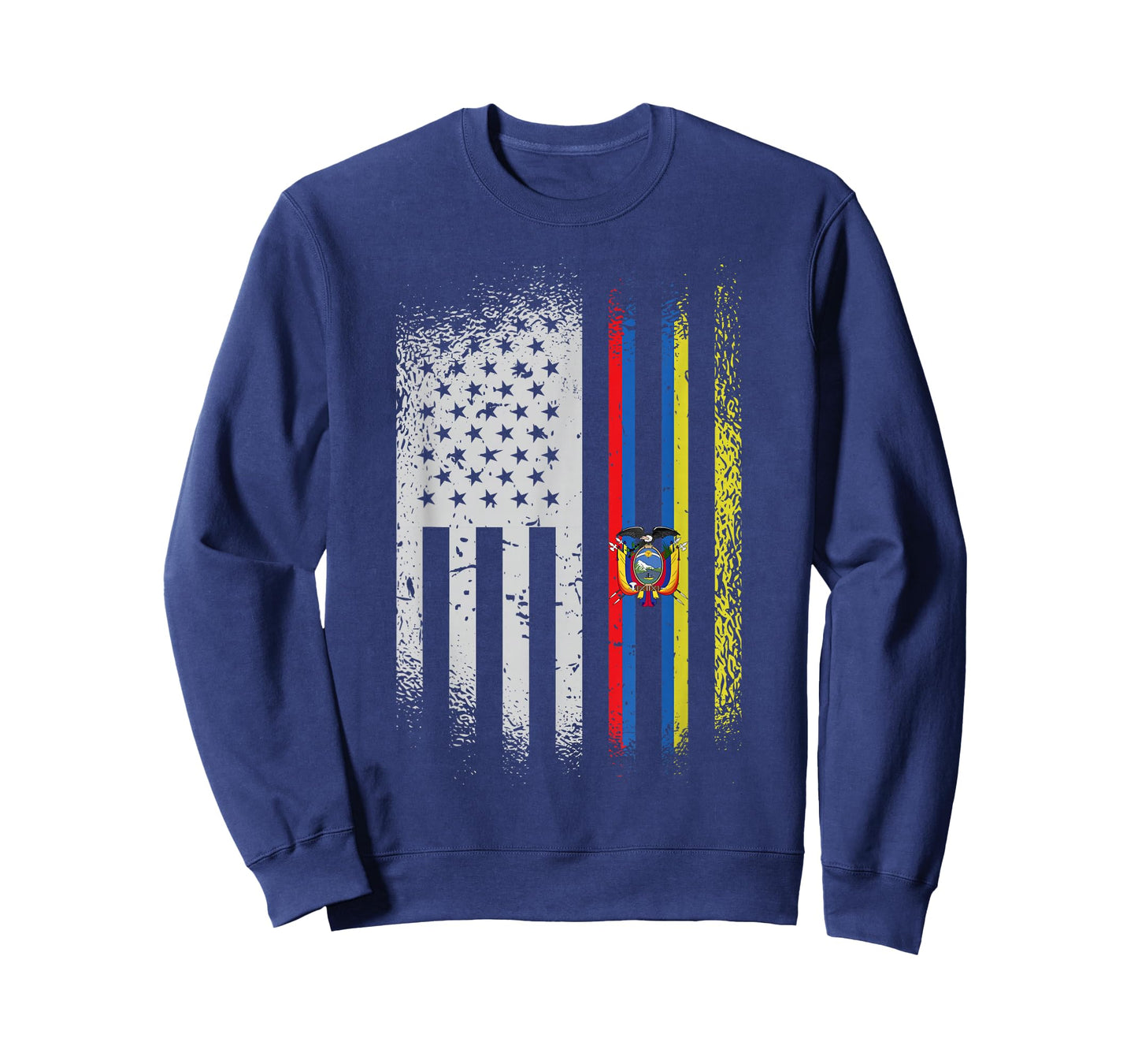 USA Ecuador Flag Ecuadorian American People Heritage Roots T-Shirt