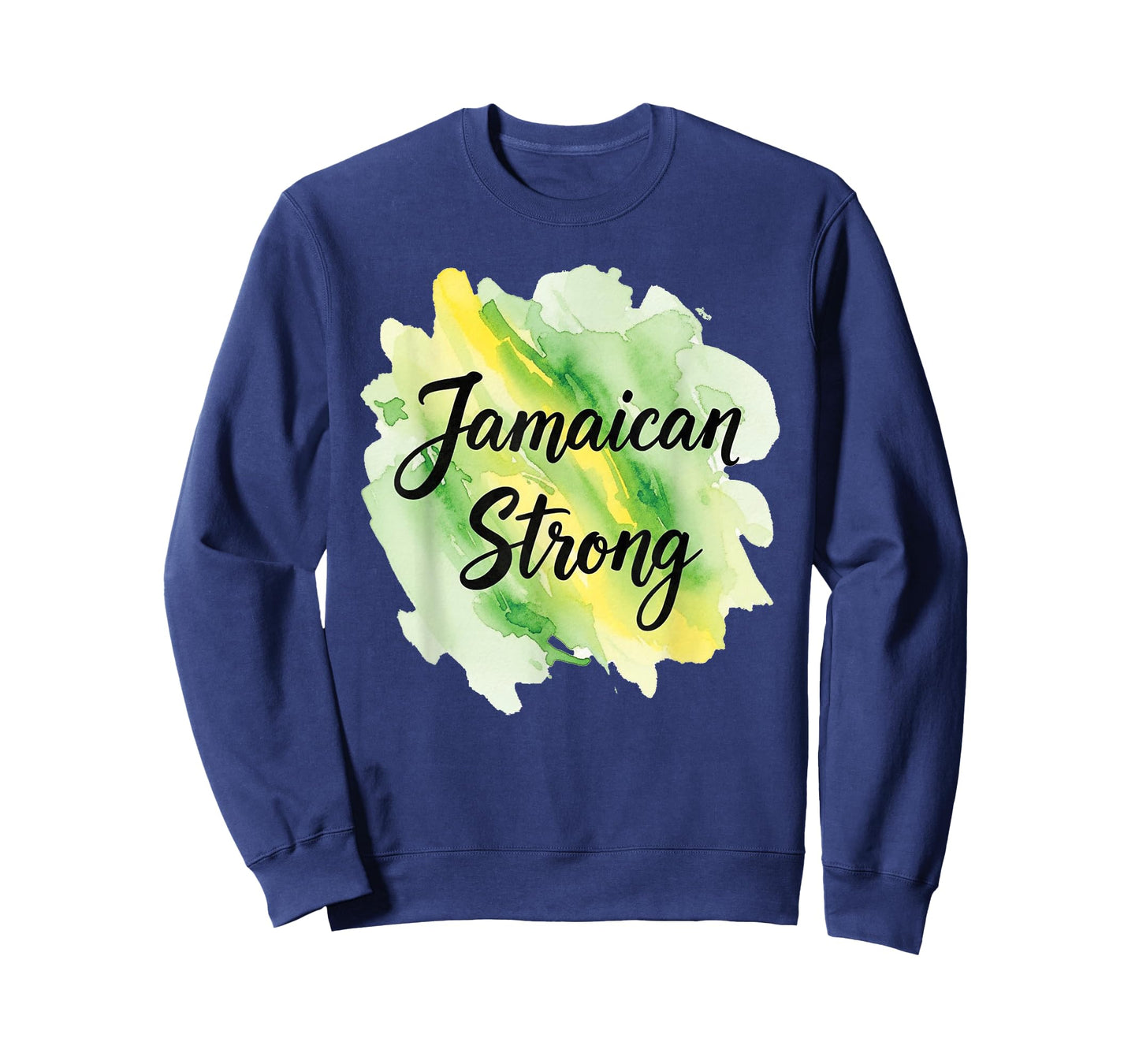 Jamaica Strong Shirt Watercolor Pride Design Image T-Shirt