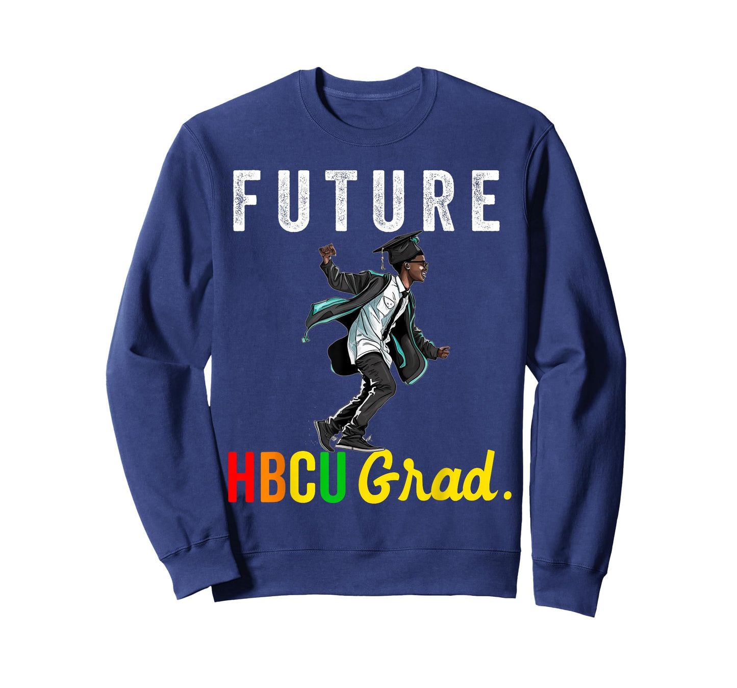 Future HBCU Grad History Black College Youth Kids Boy T-Shirt