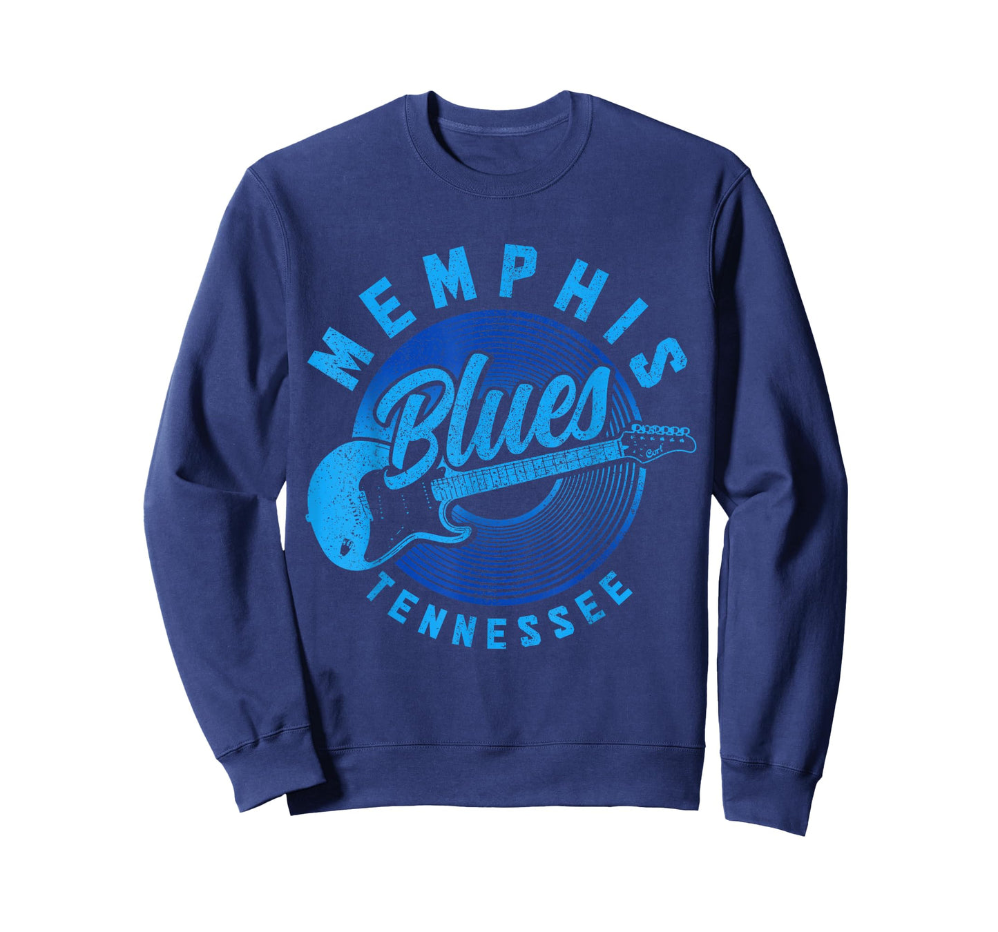 Memphis Tennessee TN Pride Guitar Blues Music Vintage T-Shirt
