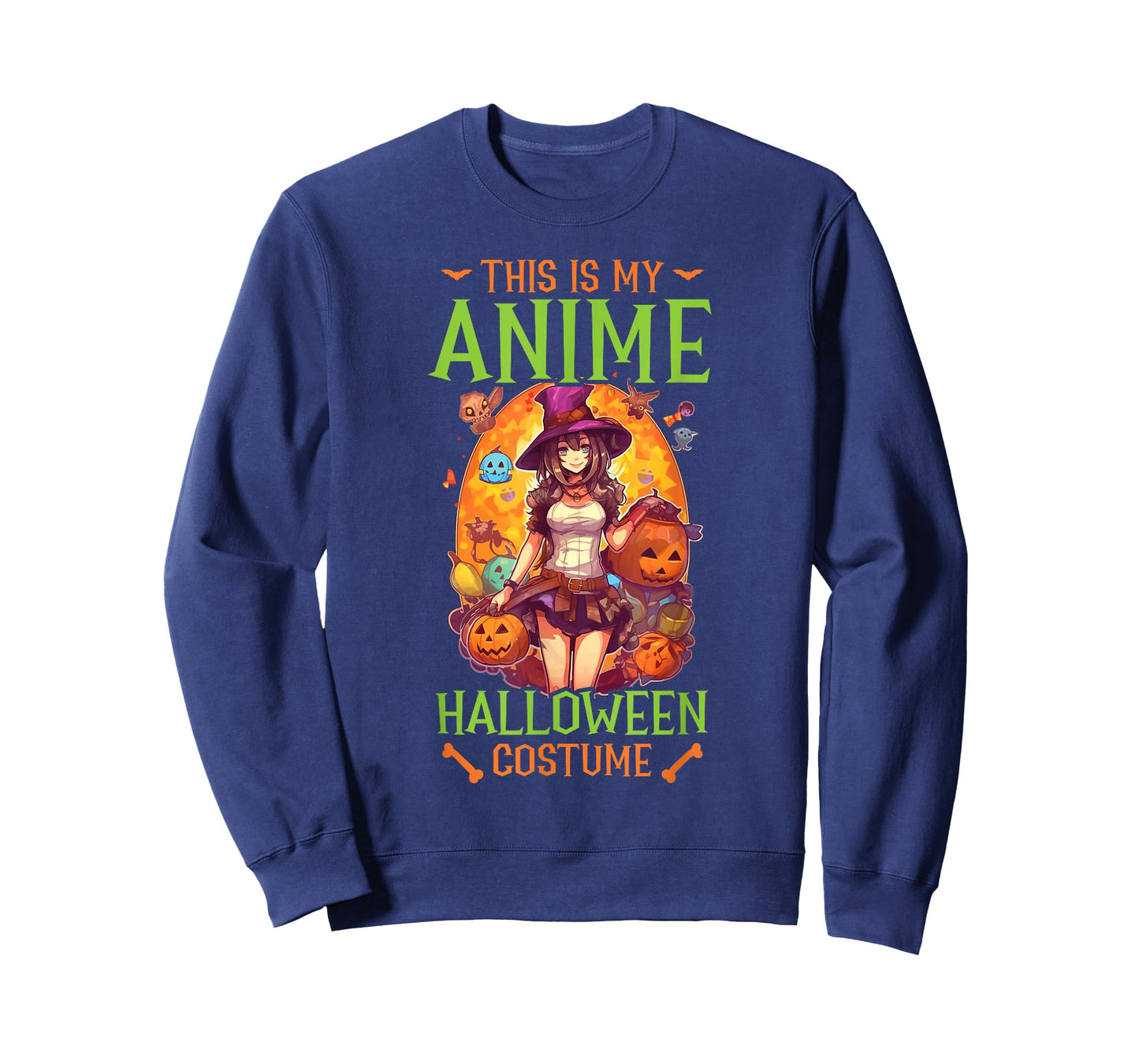 Anime Halloween Kawaii Trick Or Treat Spooky Manga Reader T-Shirt