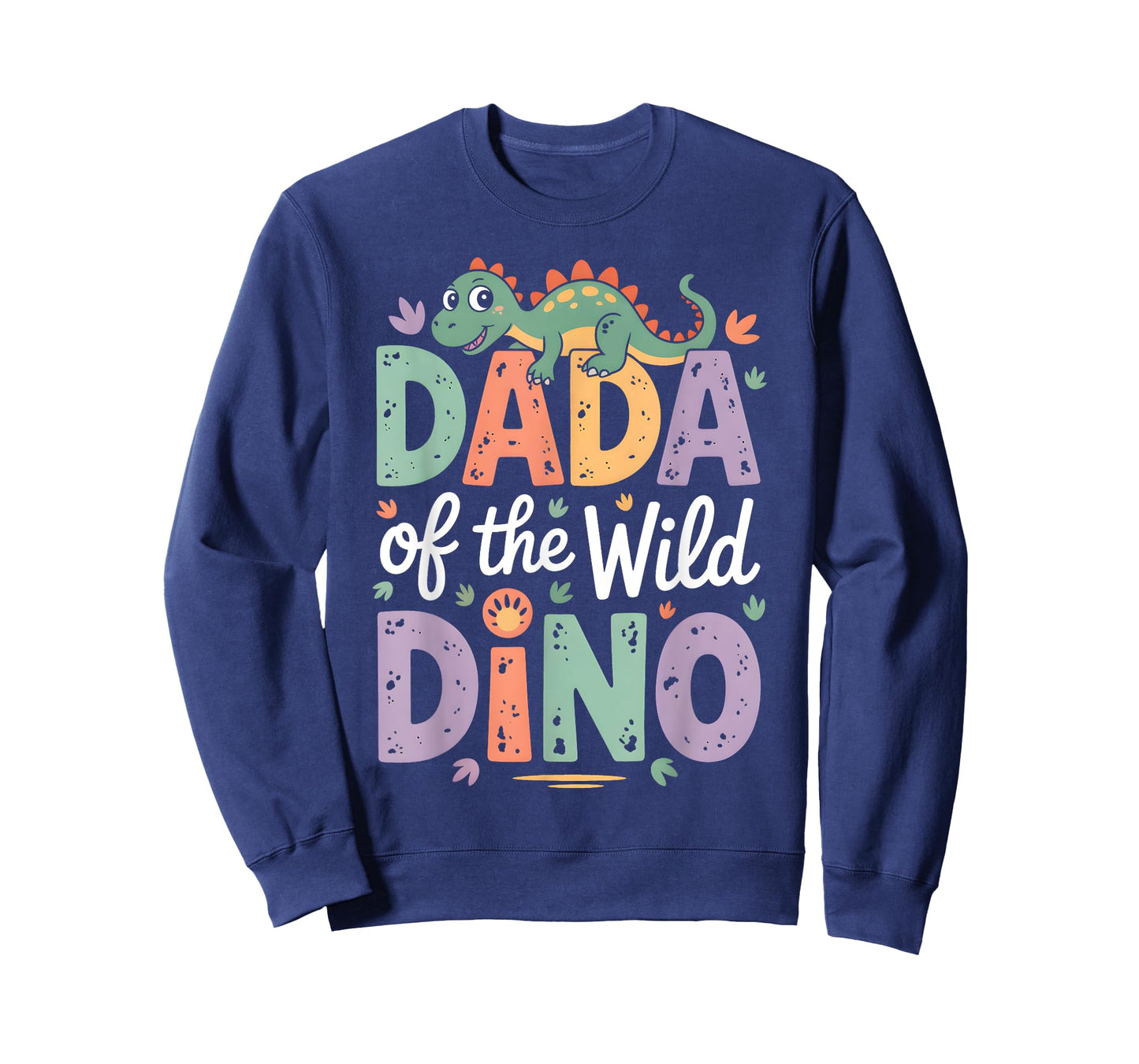 Dada of Wild Dino Cute Colorful Design T-Shirt