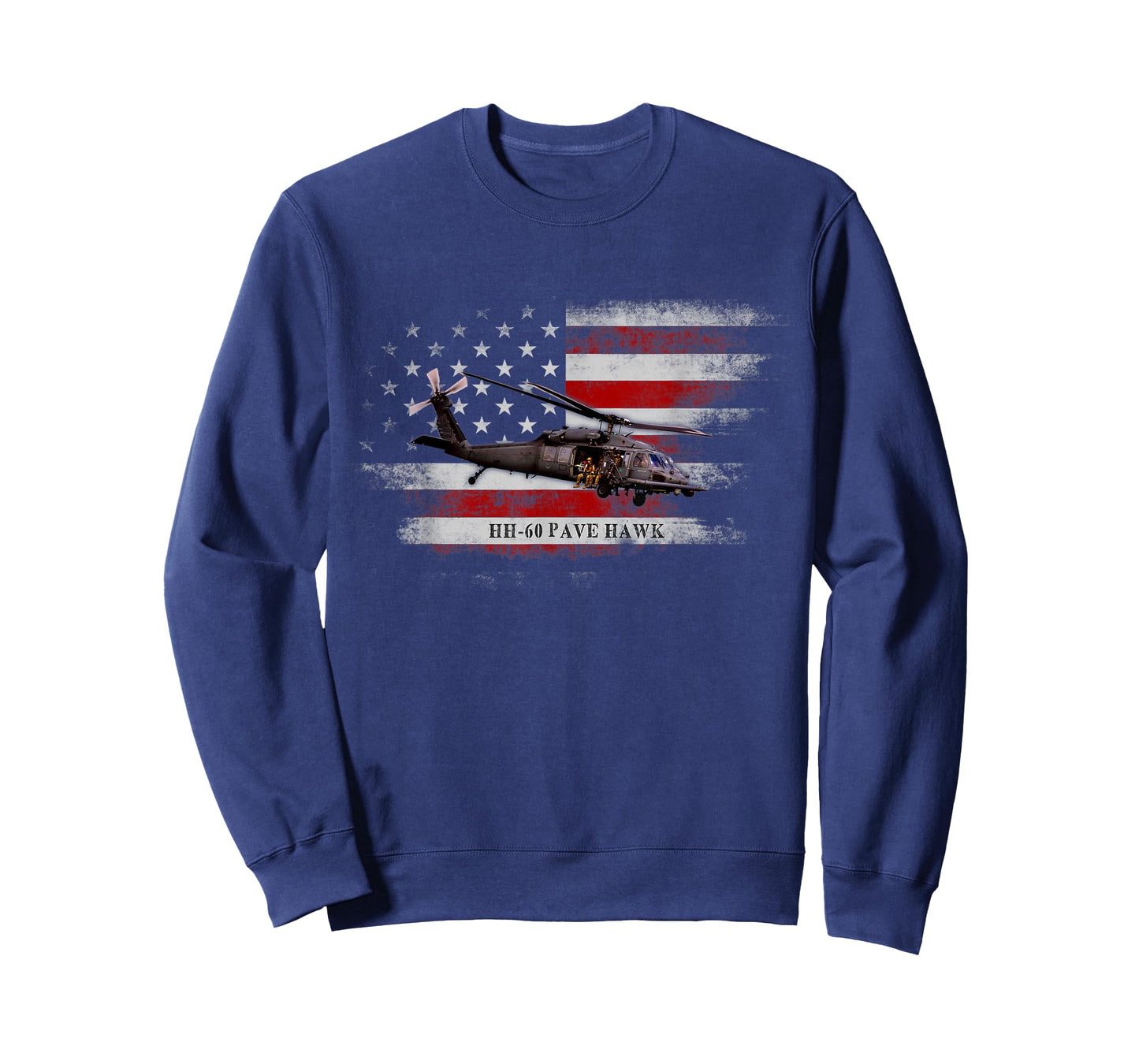 HH-60 Pave Hawk Helicopter USA Flag Helicopter Pilot Gifts T-Shirt for Women Men