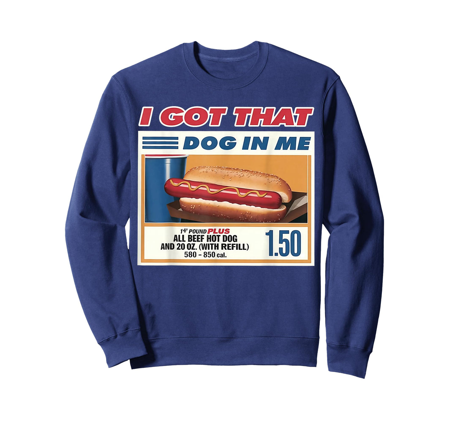 I Got That Dog in Me Funny Combo 4th of July Vintage Meme T-Shirt