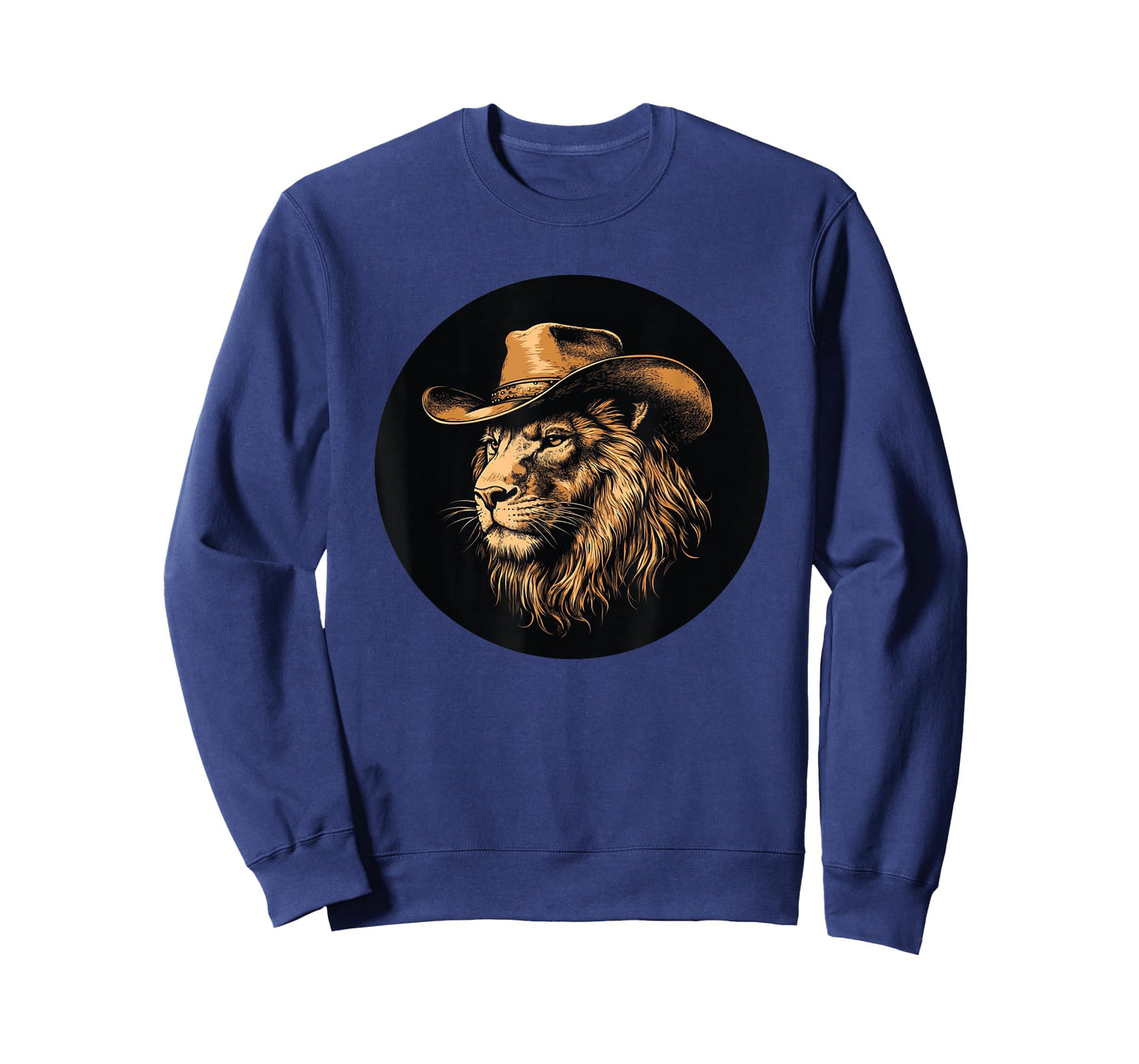 Cool Lion with Hat for a Western Adventure T-Shirt