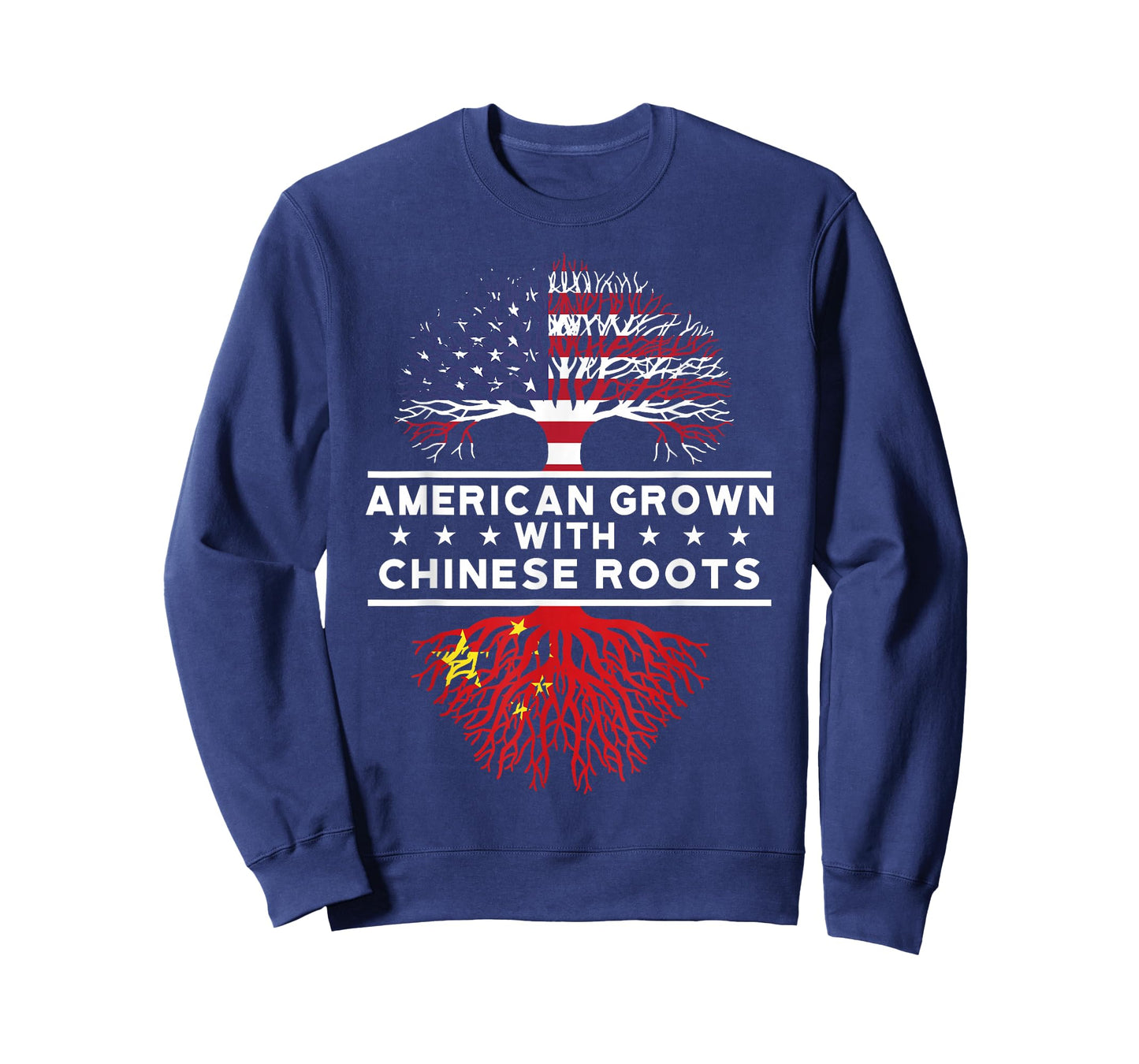 American Grown with Chinese Roots - China T-Shirt