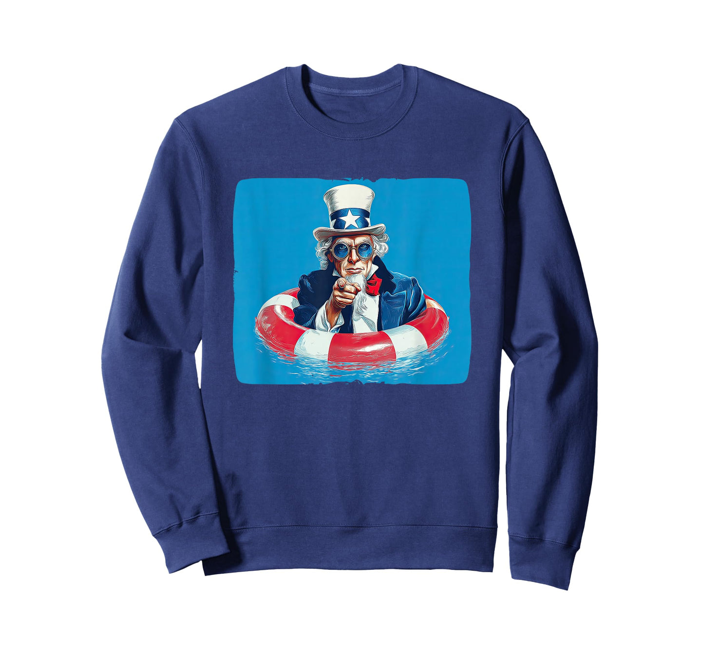 Awesome Sam in Pool for Ring and Vacation Lovers T-Shirt
