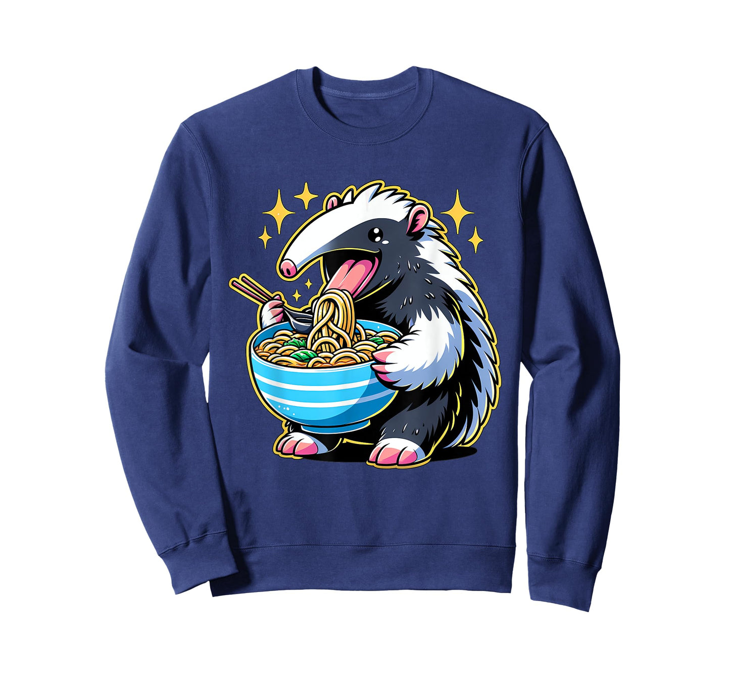 Kawaii Anime Anteater Ramen T-Shirt