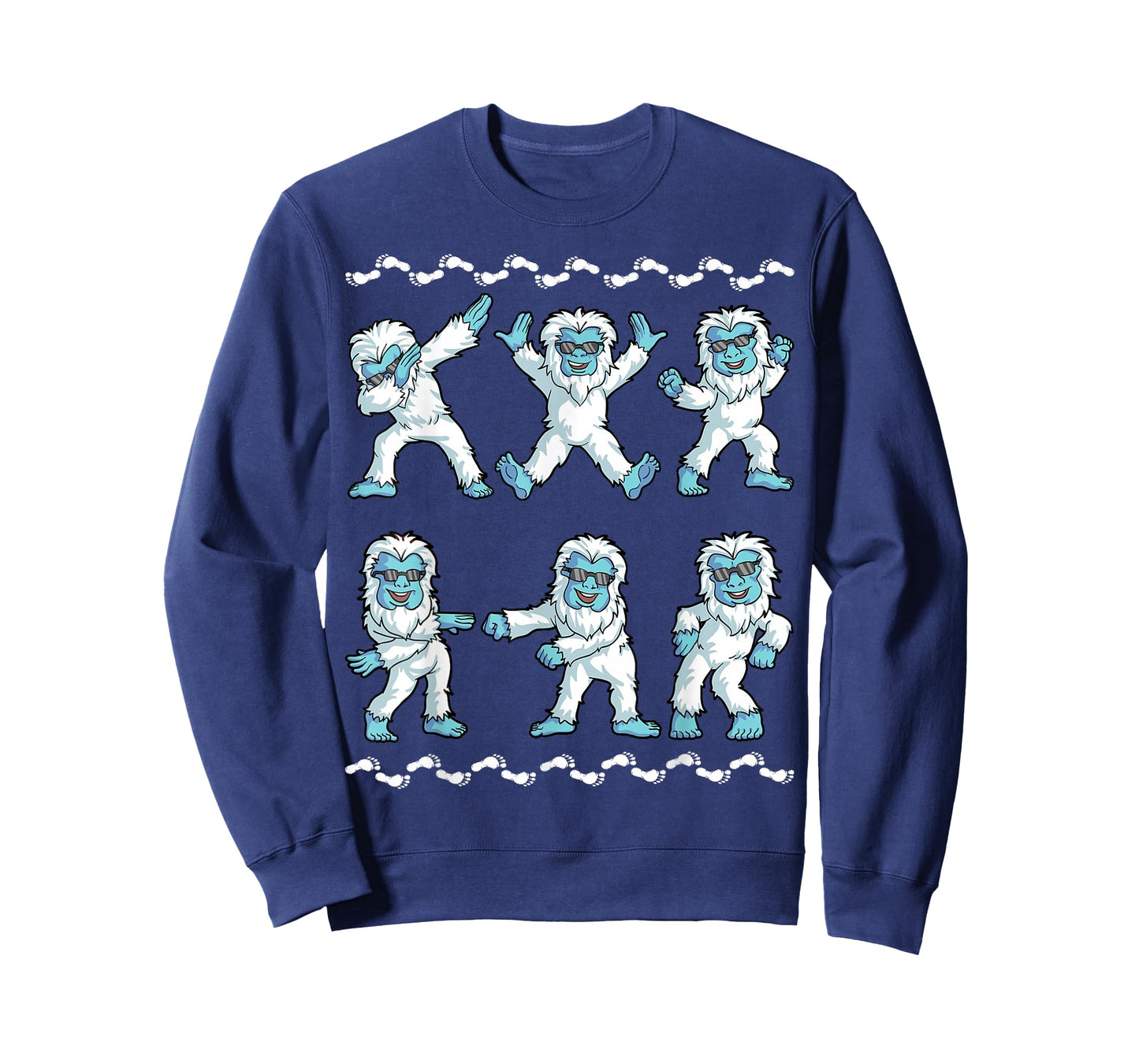 Dancing Yeti Abominable Dance Dab Boy Girls Kids Funny T-Shirt