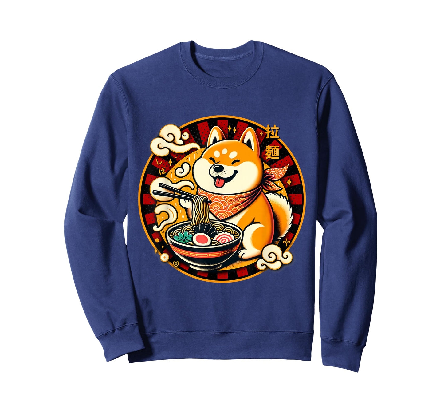 Shiba Ramen Bowl Japanese Love Noodles Cute Dog Inu Kawaii T-Shirt