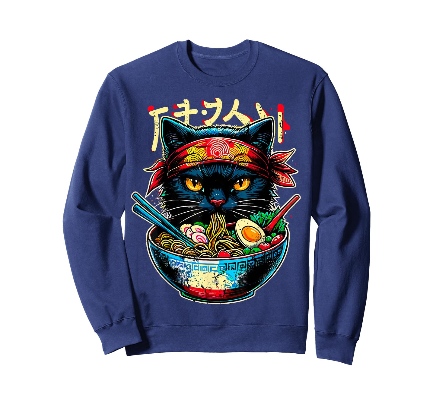 Cat Ramen Noodle Japanese Anime Kawaii Cats T-Shirt