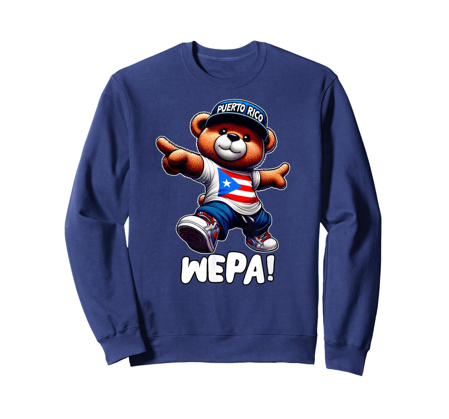 WEPA Teddy Bear Puerto Rico Flag Shirt Boricua Puerto Rican T-Shirt