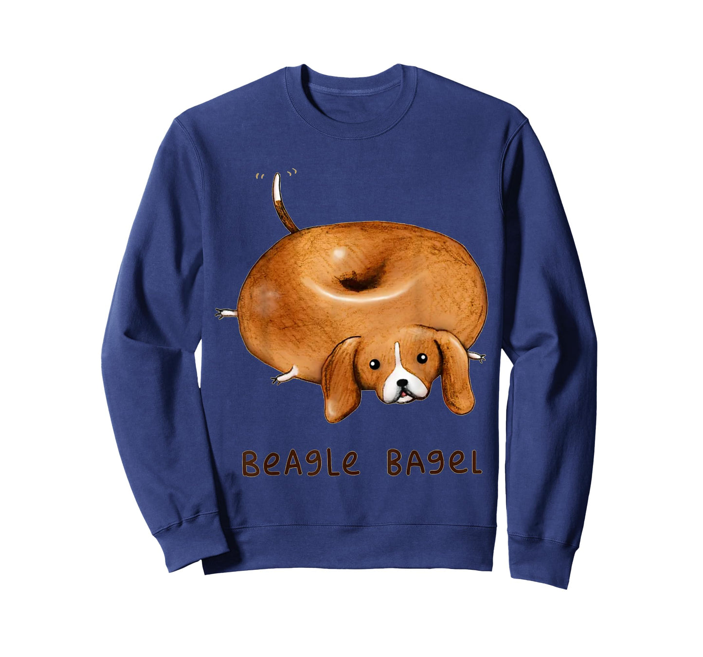 Beagle Bagel - Funny Cute Dog T-Shirt for Men Women Kids