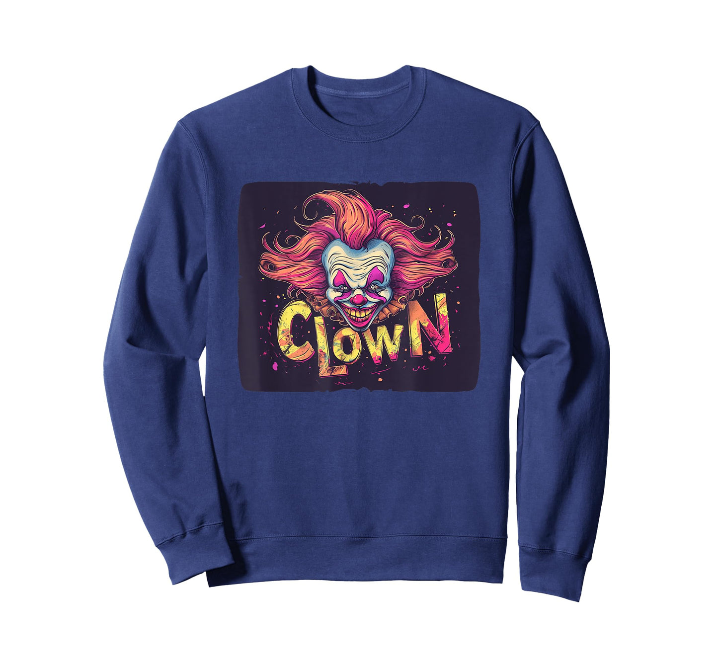 Creepy Clown in Vibrant Colors Costume for Boys and Girls T-Shirt