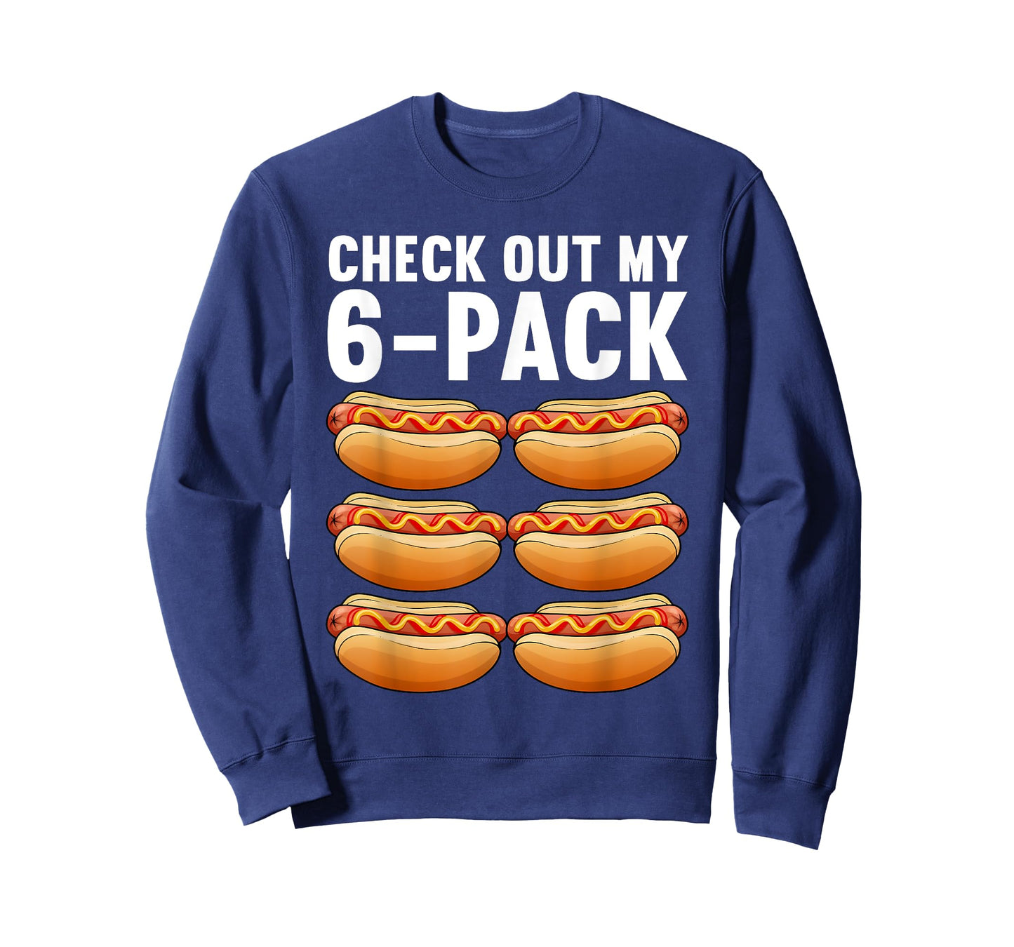 Funny Hot Dog Design for Men Women Sausage Food Hotdog Lover T-Shirt