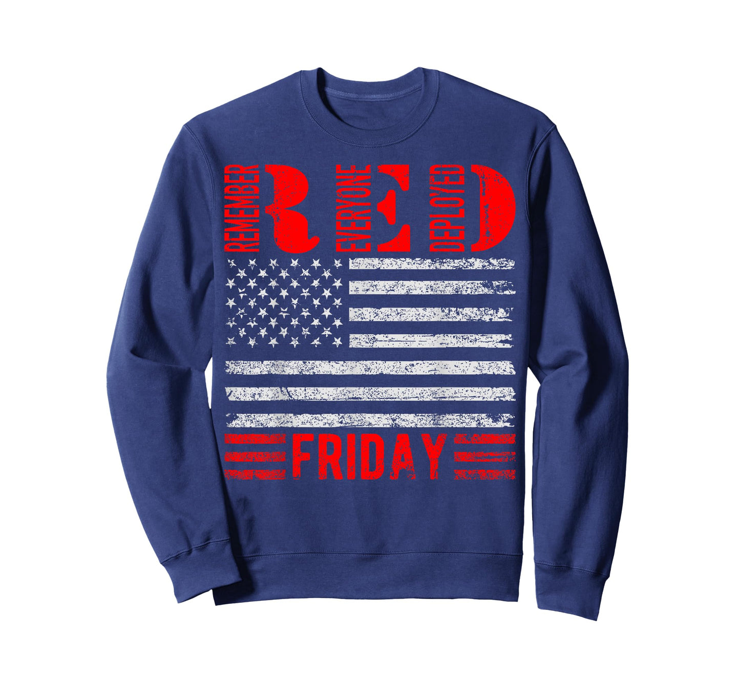 Remember Everyone Deployed RED Friday Military T-Shirt