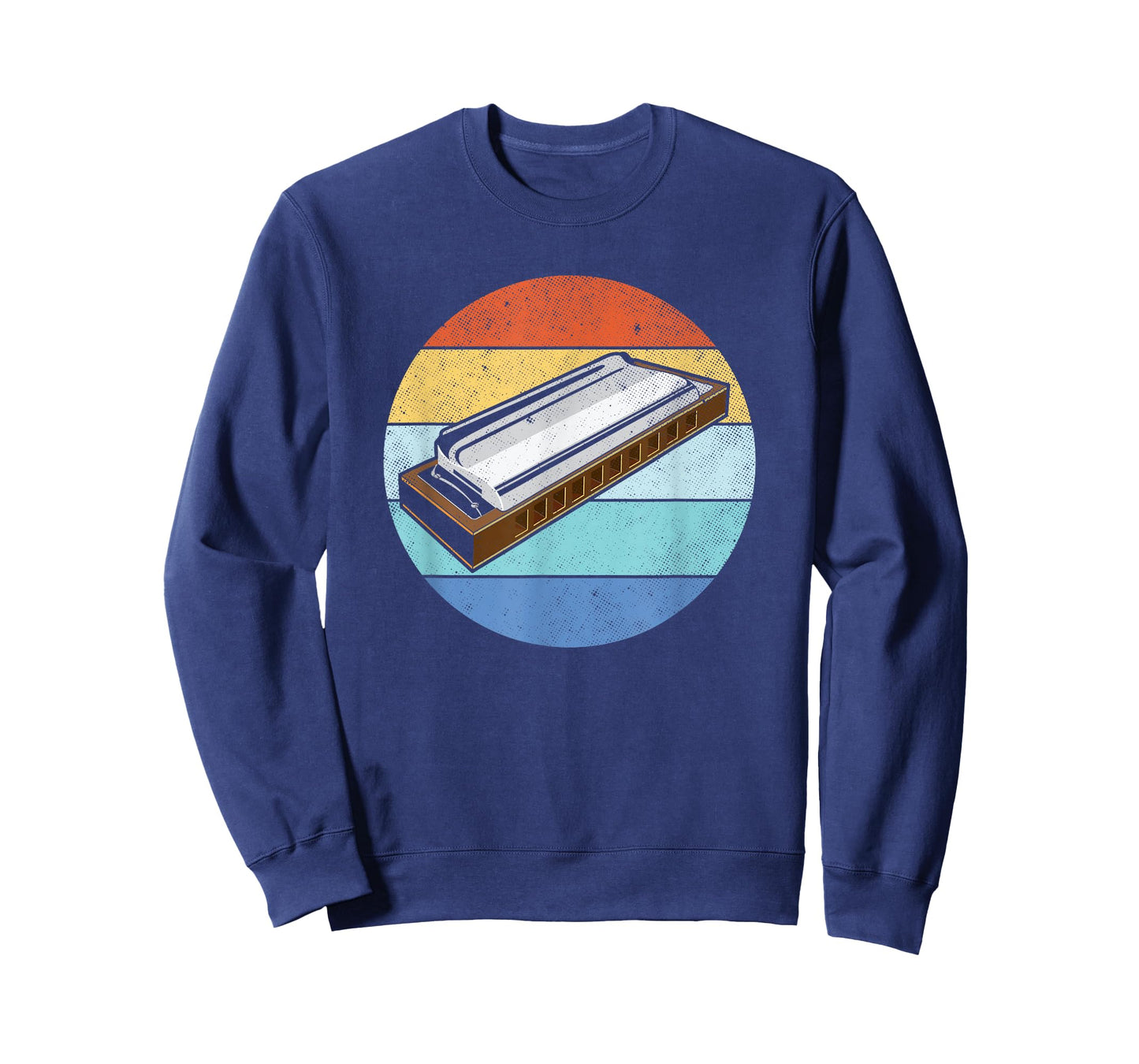 Harmonica Vintage Retro Harmonica Player Gift T-Shirt