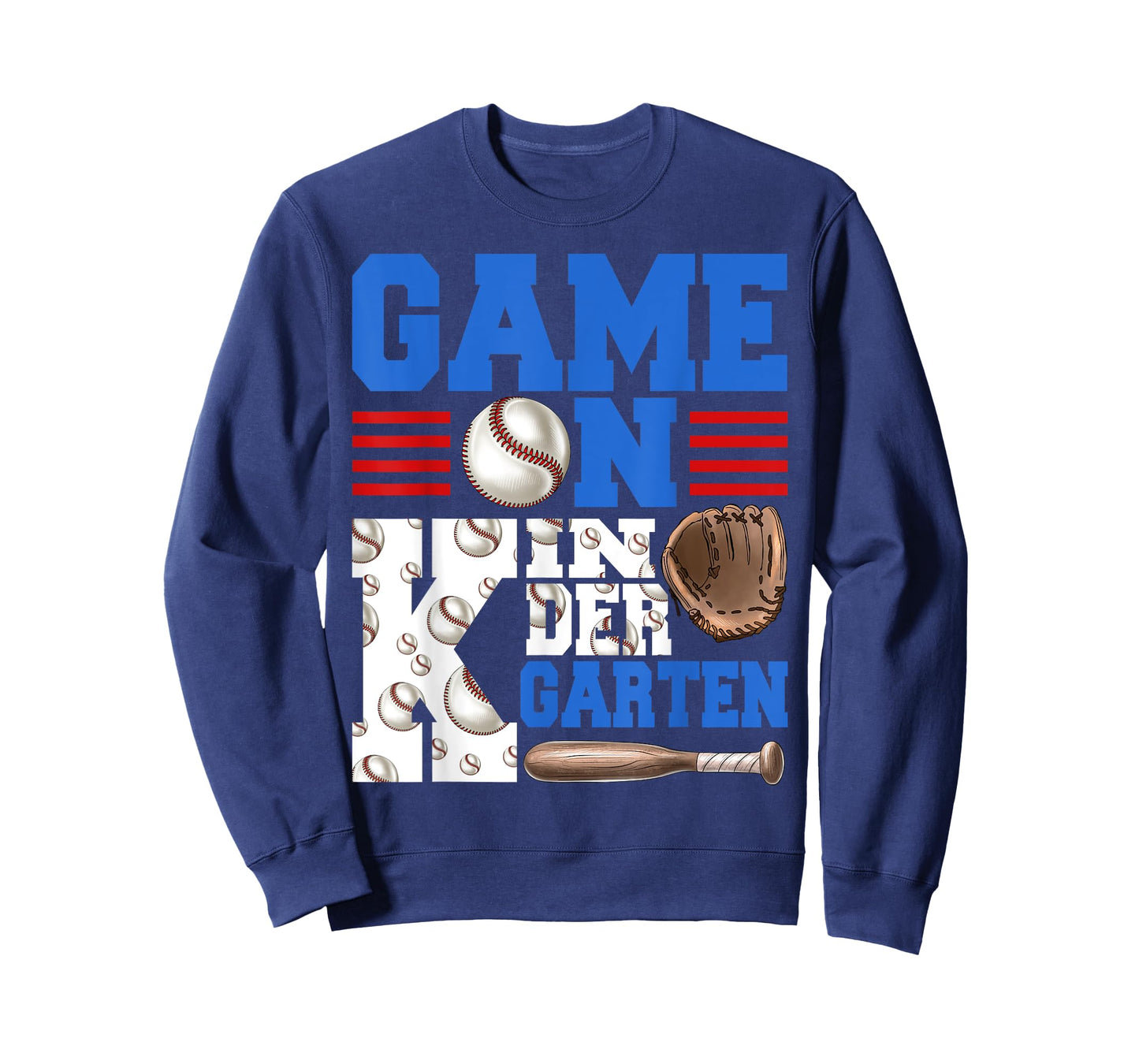 Game On Kindergarten Boy Baseball Back to School T-Shirt