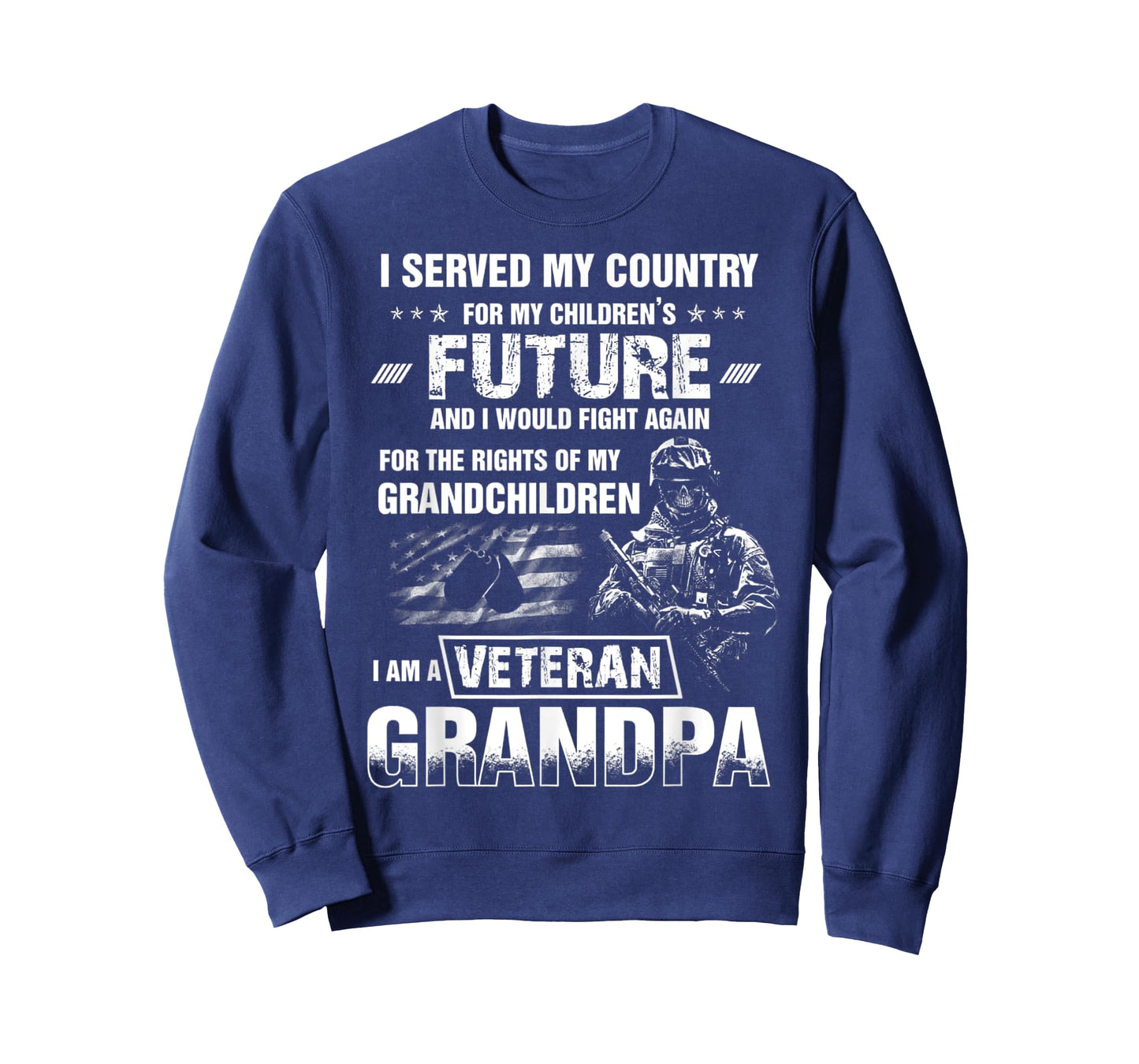 I Served My Country For My Children's Future T-Shirt