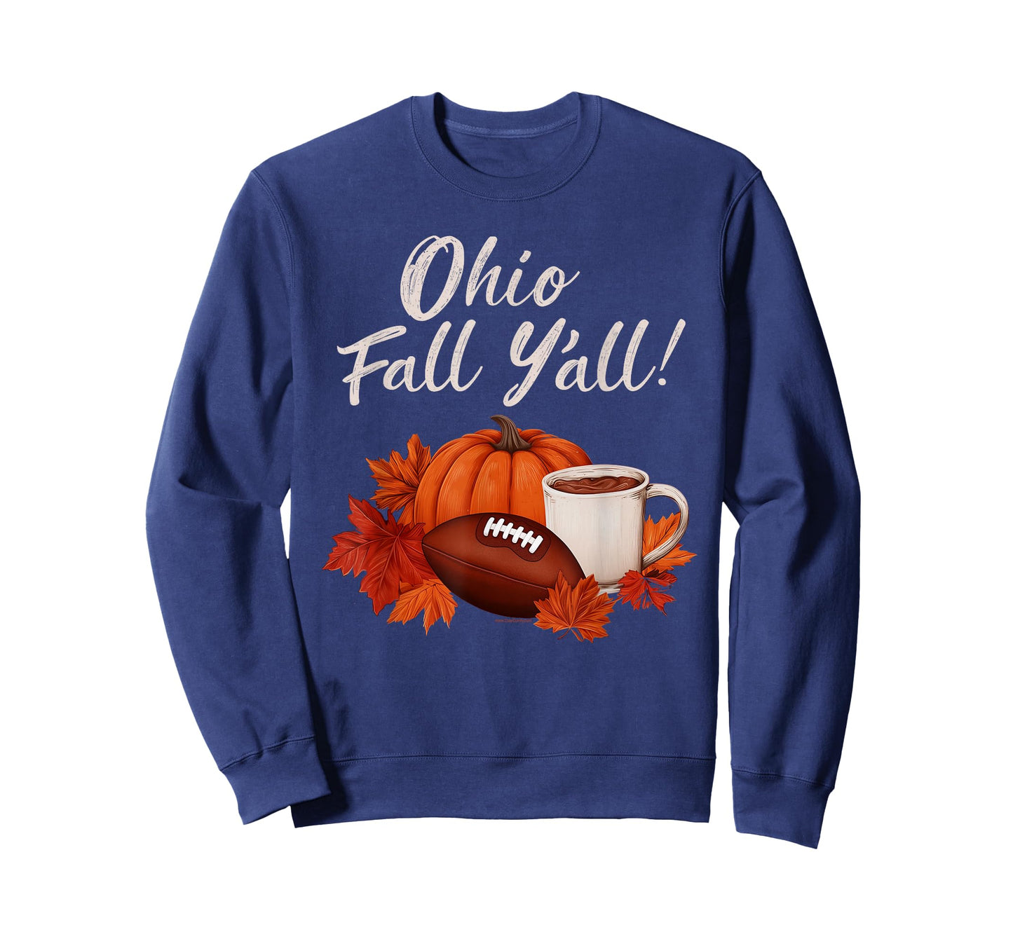 Ohio Fall Yall Funny Football Ohio Autumn Home State T-Shirt