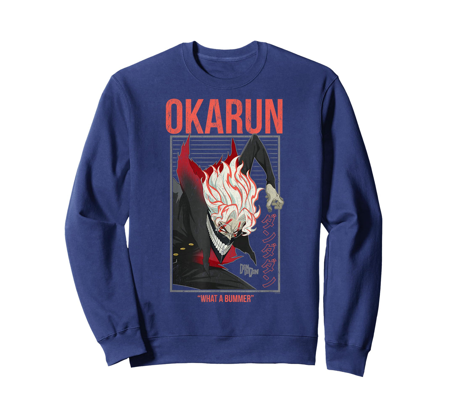 Dan Da Dan What a Bummer Okarun with Kanji Anime T-Shirt