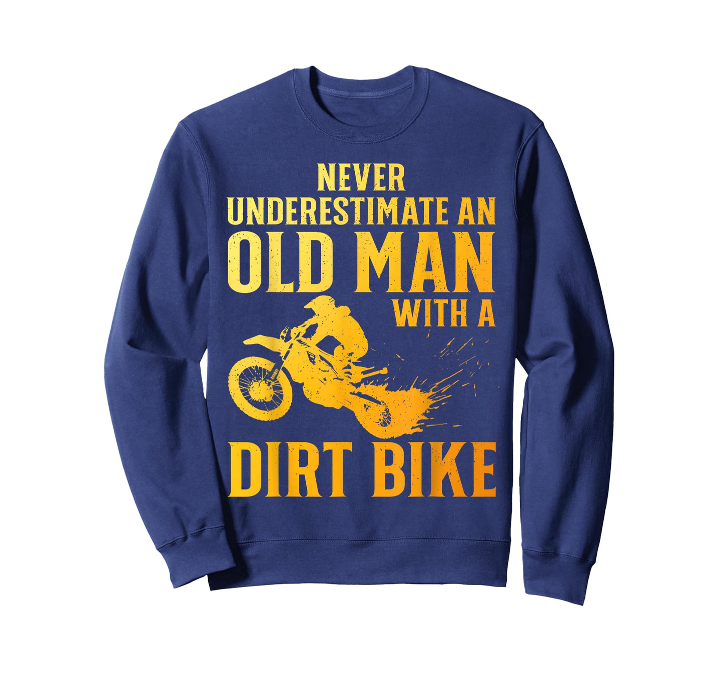 Dirt Bike Art for Men Grandpa Dad Dirtbike Dirt Bike Lover T-Shirt