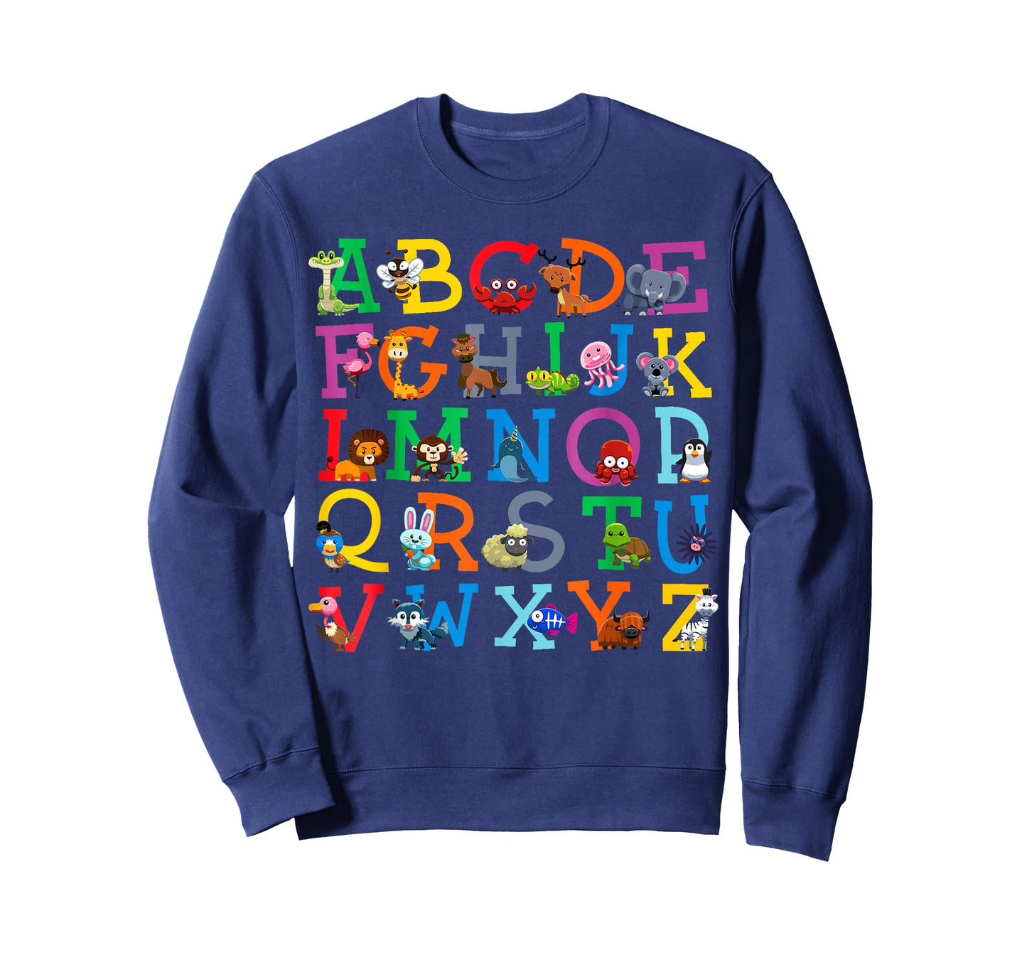 Zoo Animal Alphabet ABCs Animals Learning A-Z ABC Letters T-Shirt
