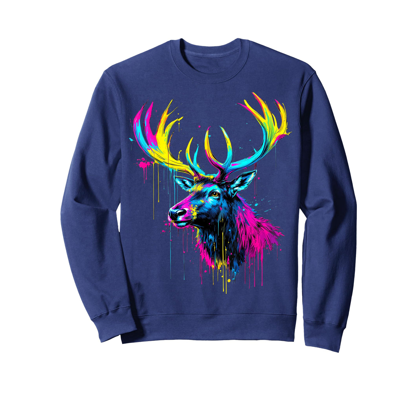 Elk Lovers Colorful Pop Art Beautiful Elk T-Shirt