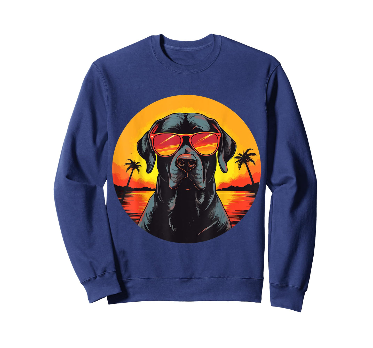Labrador Retriever Lab Dog Breed Pet with Sunglasses T-Shirt