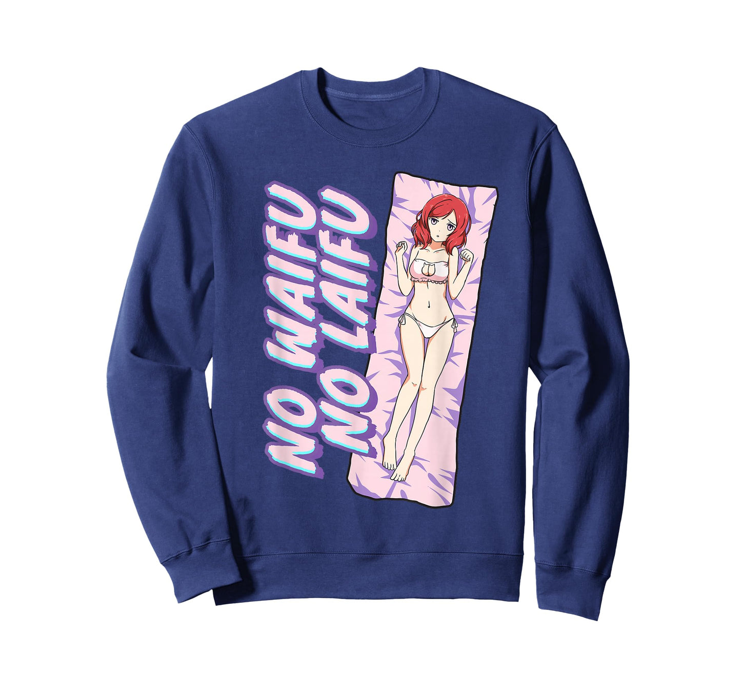 No Waifu No Laifu Anime Japanese Aesthetic Otaku T-Shirt