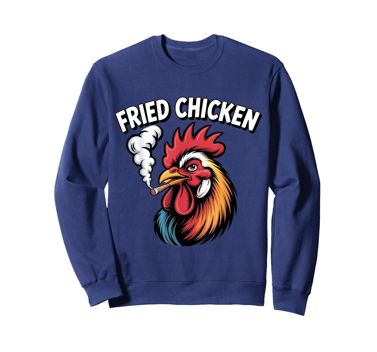Fried Chicken 420 Weed Meme Stoner Smoking Cannabis T-Shirt