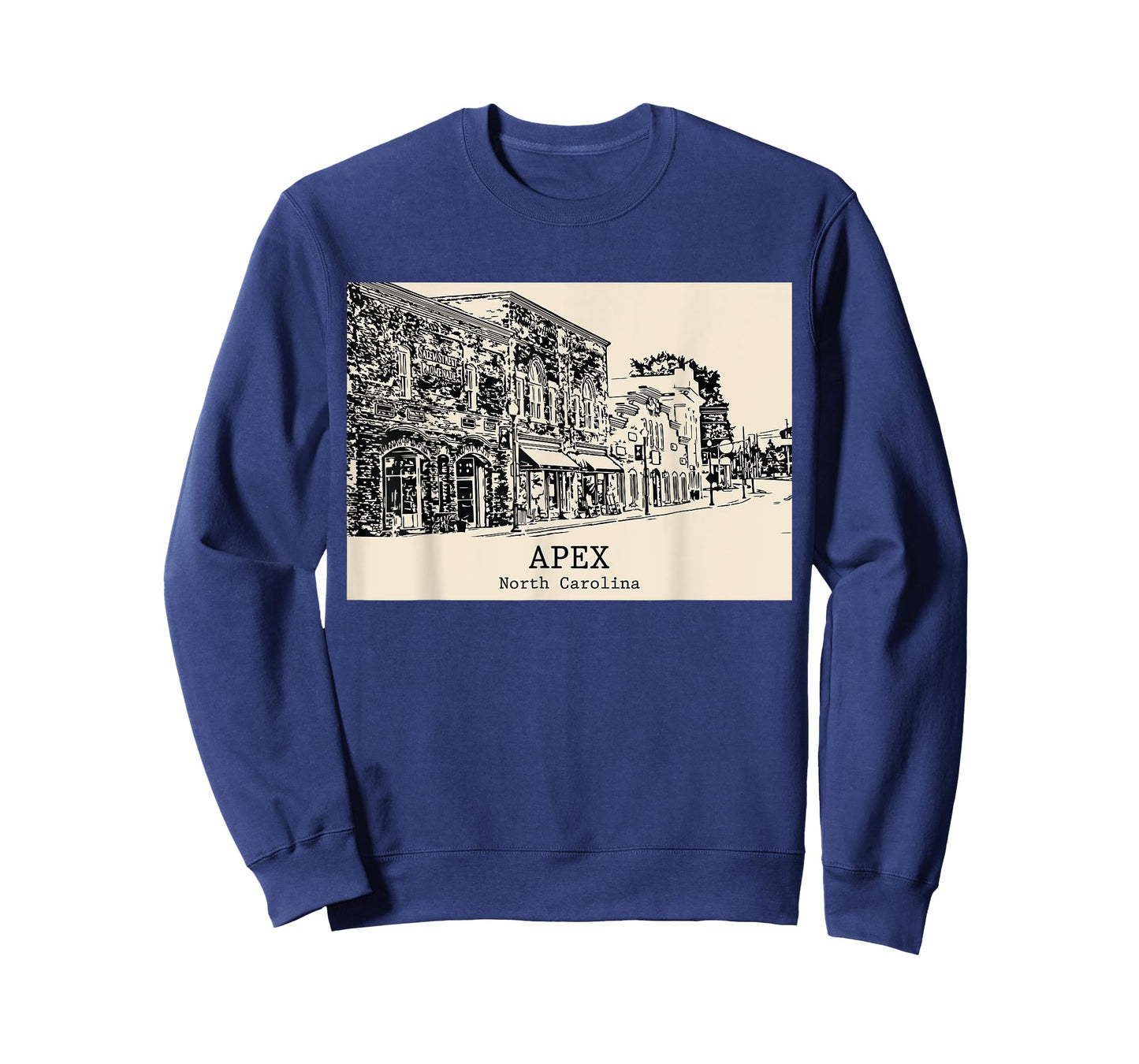 Apex North Carolina Vintage Retro Travel Souvenir T-Shirt
