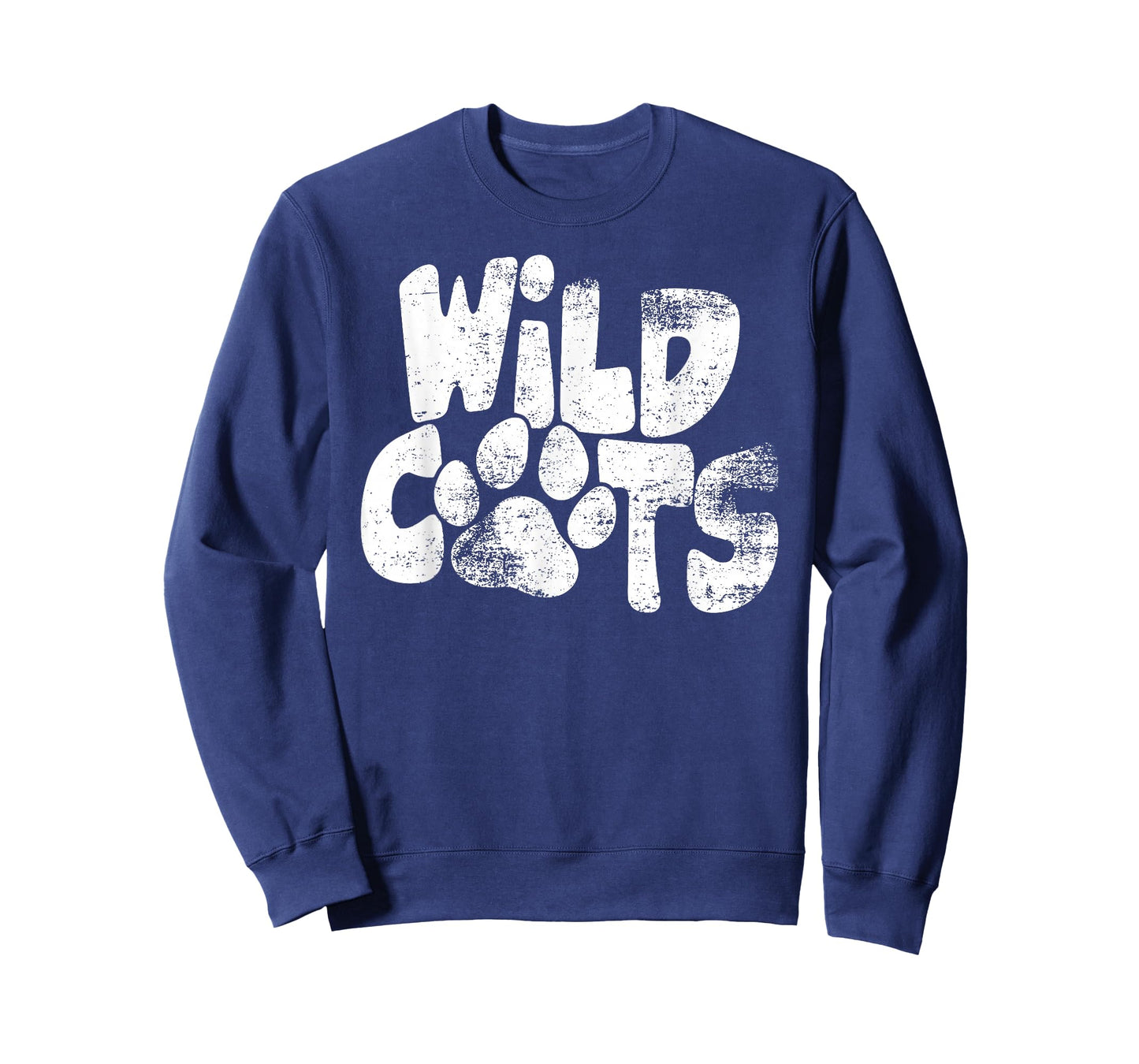 Wildcats Football School Sports Fan Team Spirit T-Shirt