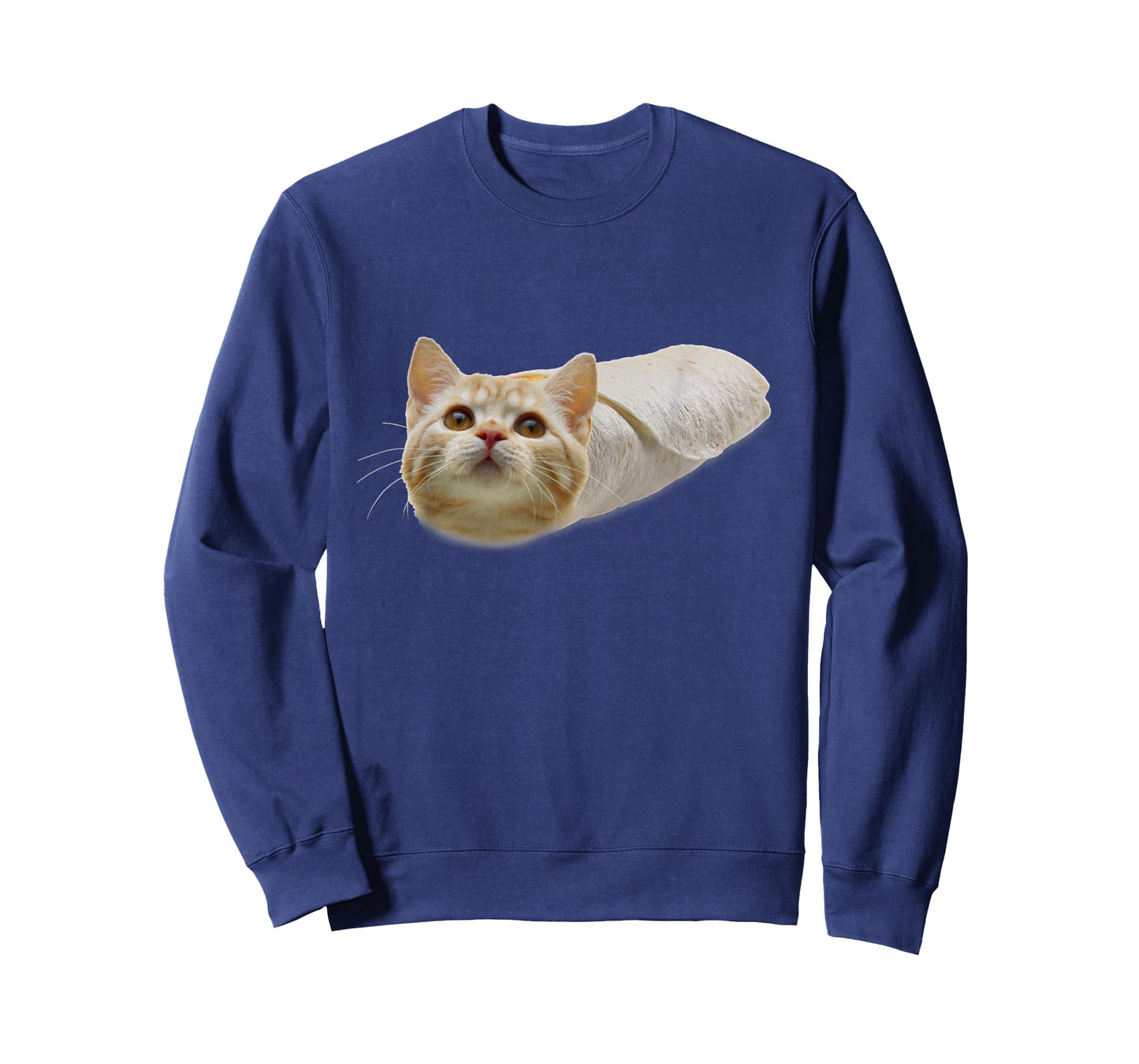Purrito Kitty Cat in a Burrito Graphic Funny T-Shirt T-Shirt